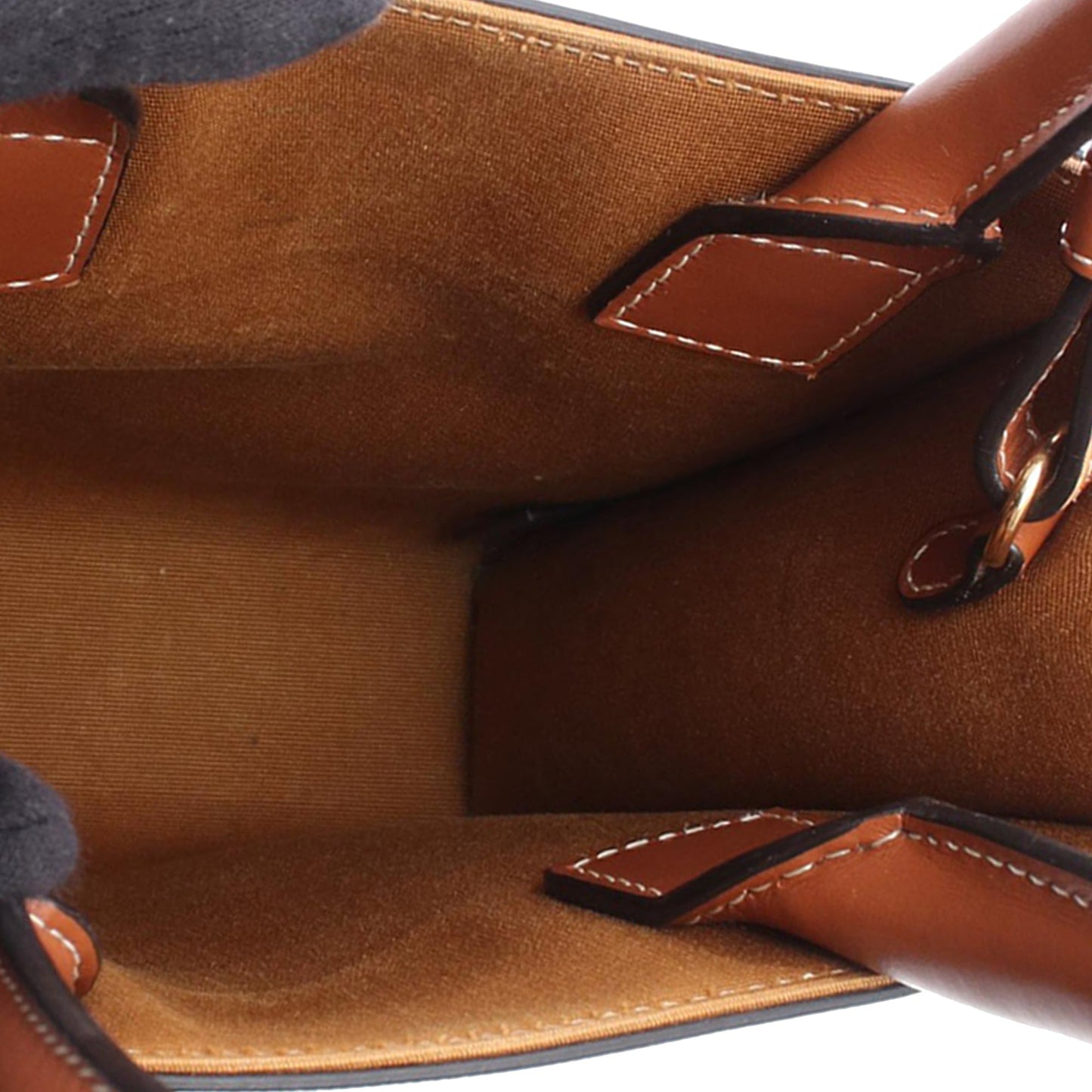 Celine Mini Triomphe Coated Canvas Vertical Cabas Satchel