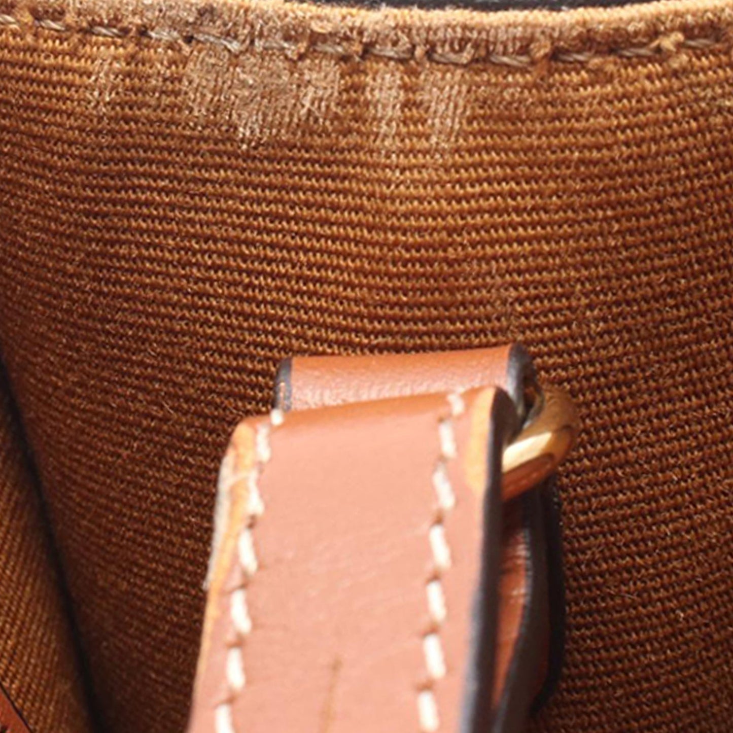 Celine Mini Triomphe Coated Canvas Vertical Cabas Satchel