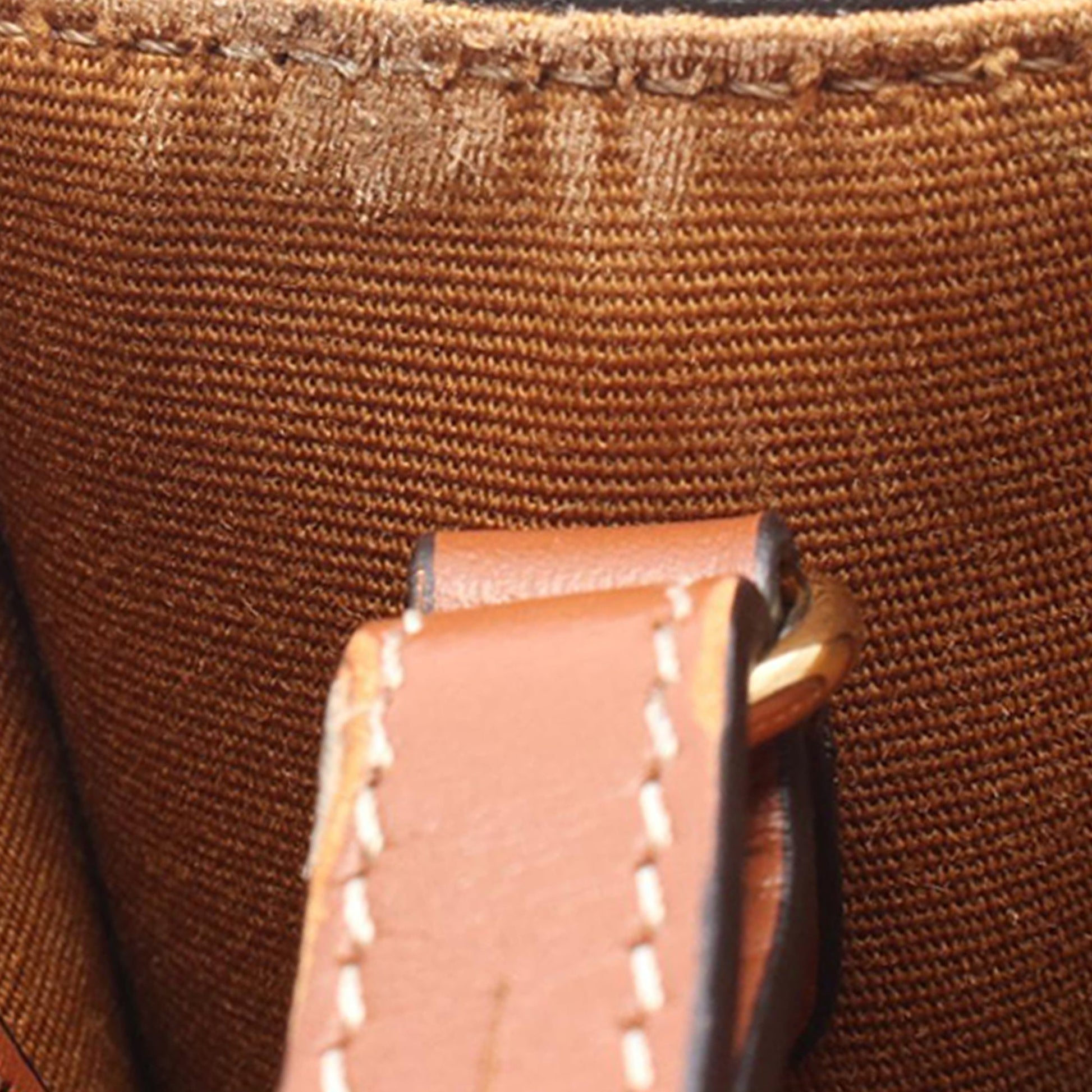 Celine Mini Triomphe Coated Canvas Vertical Cabas Satchel