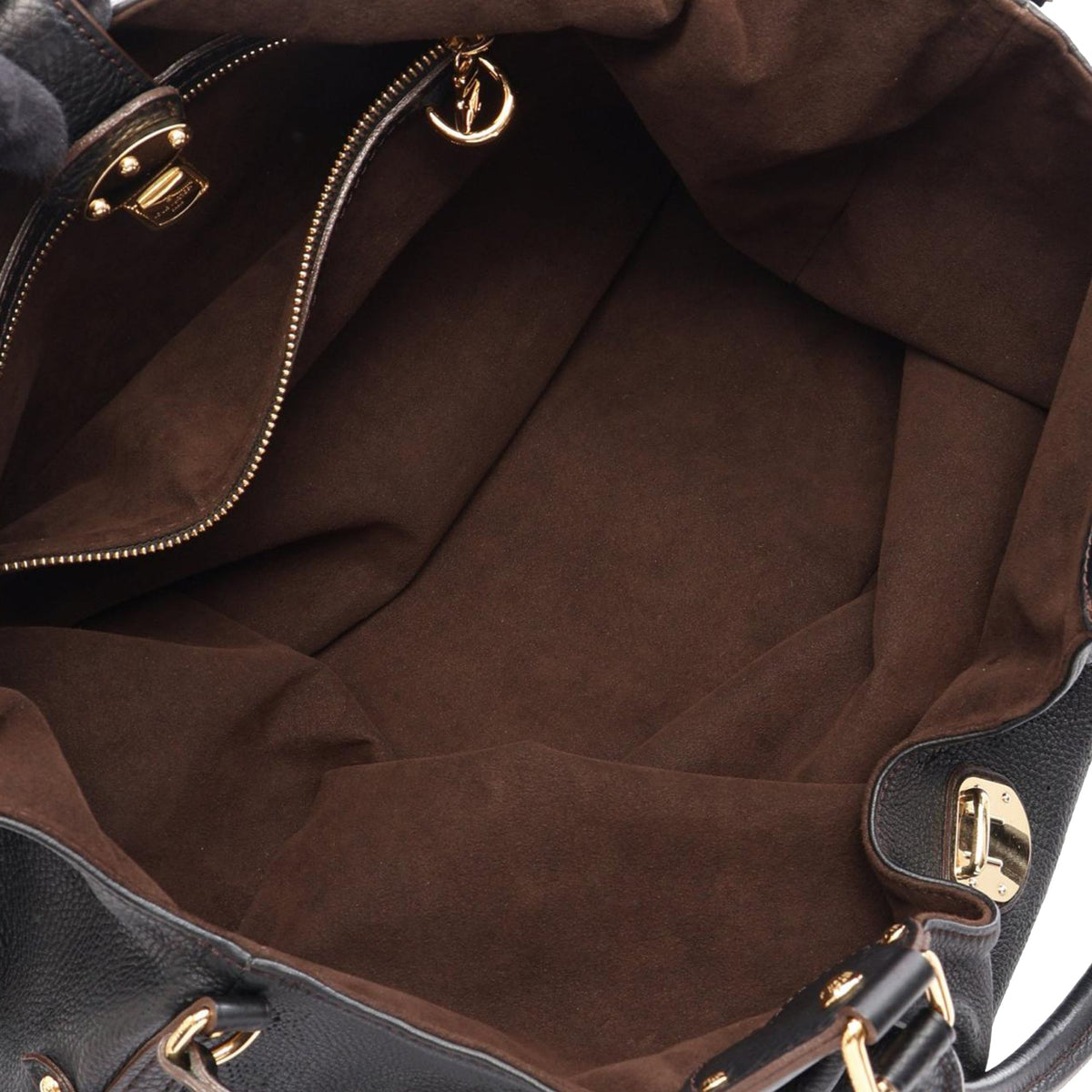 Louis Vuitton Monogram Mahina L — Black