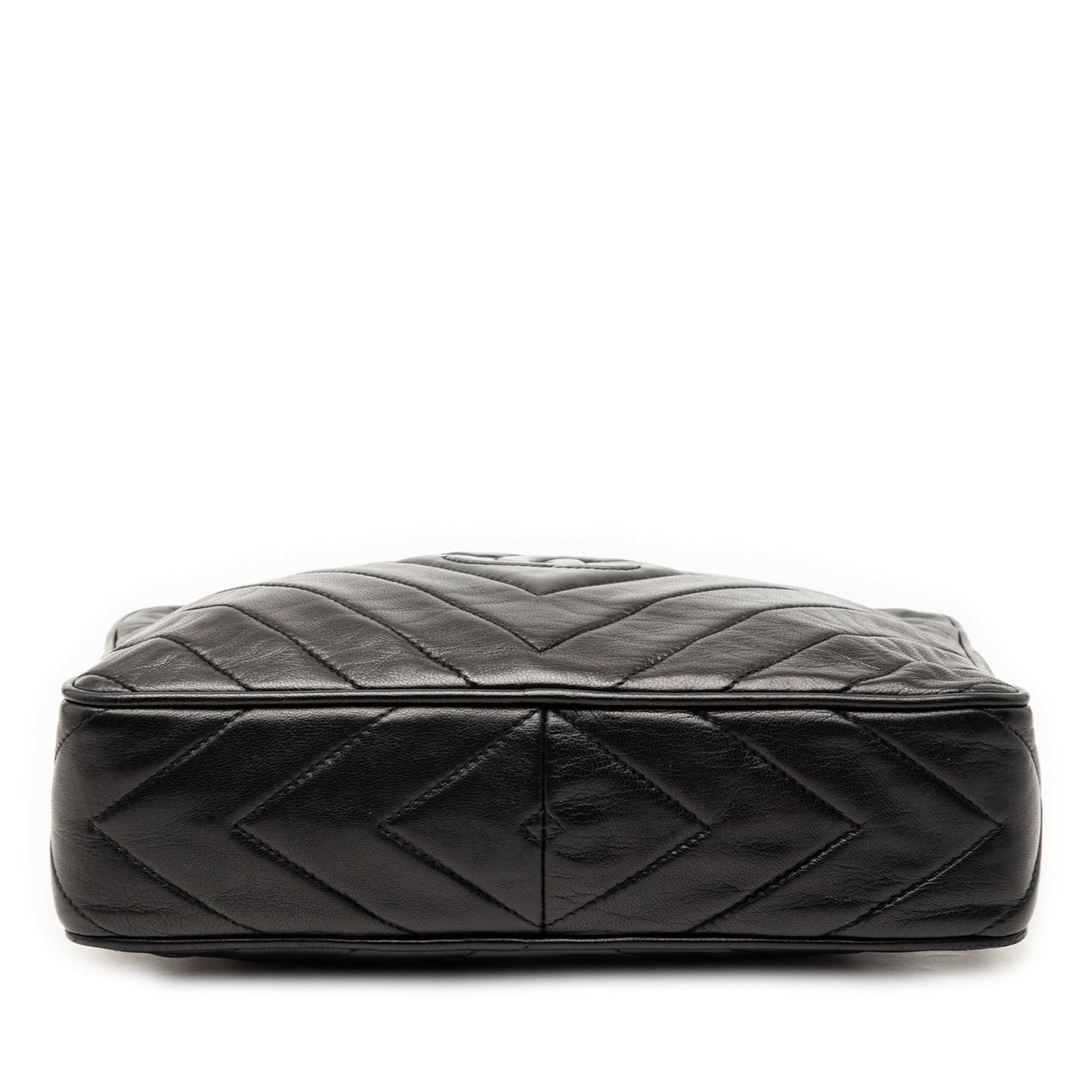 CC Diamond Quilted Lambskin Tassel Camera Bag