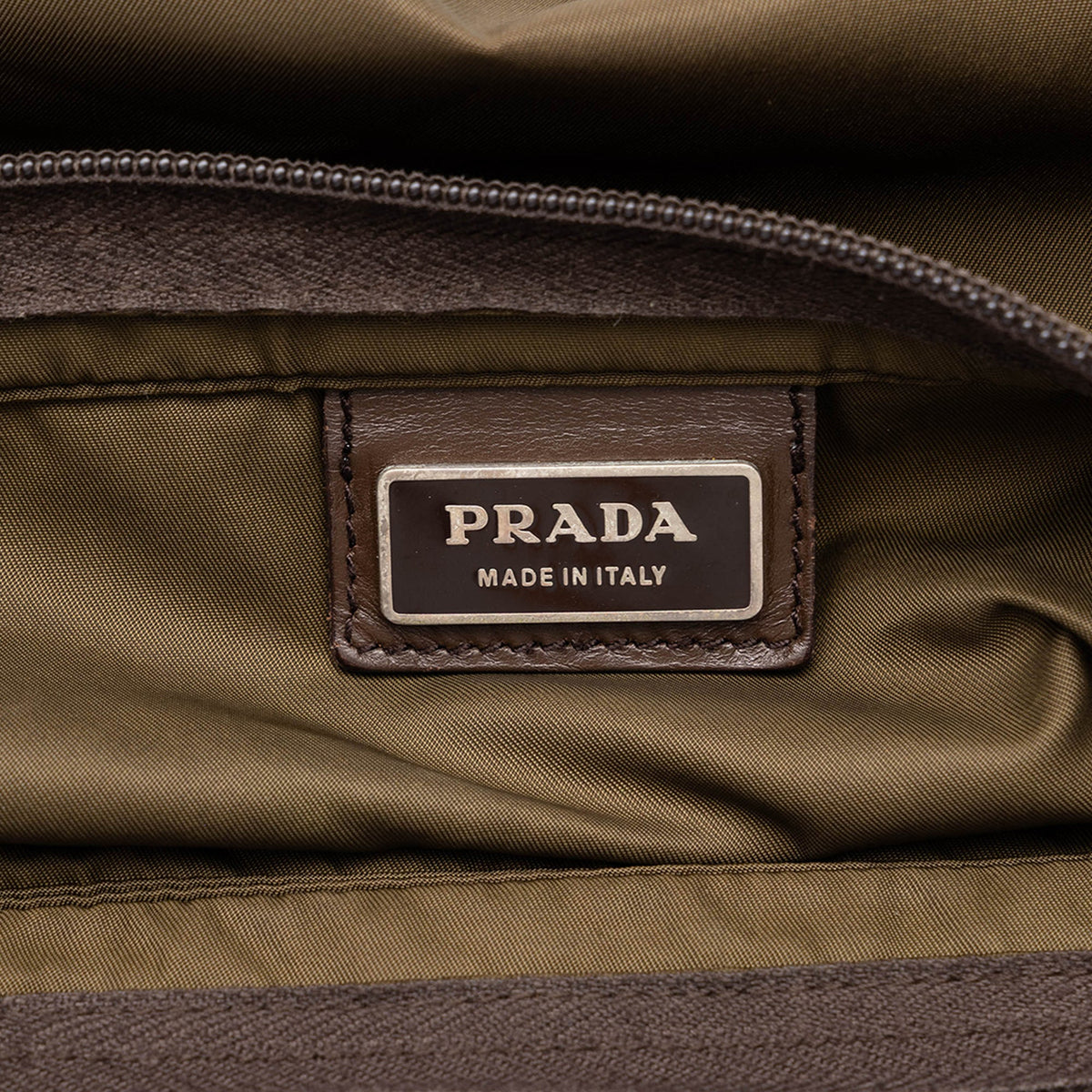 Prada Tessuto Zip Top Crossbody