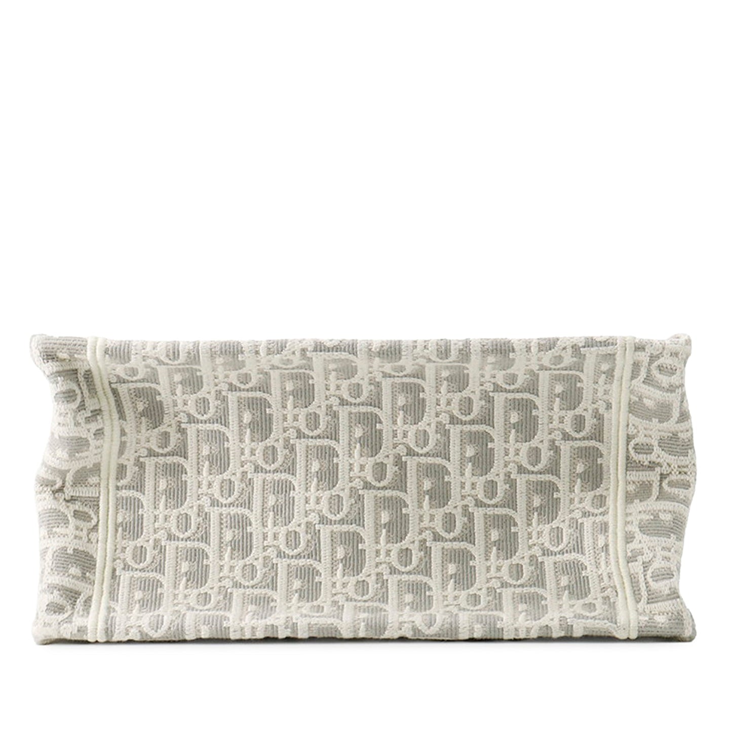 Dior Mini Oblique Embroidered Canvas Lace Book Tote