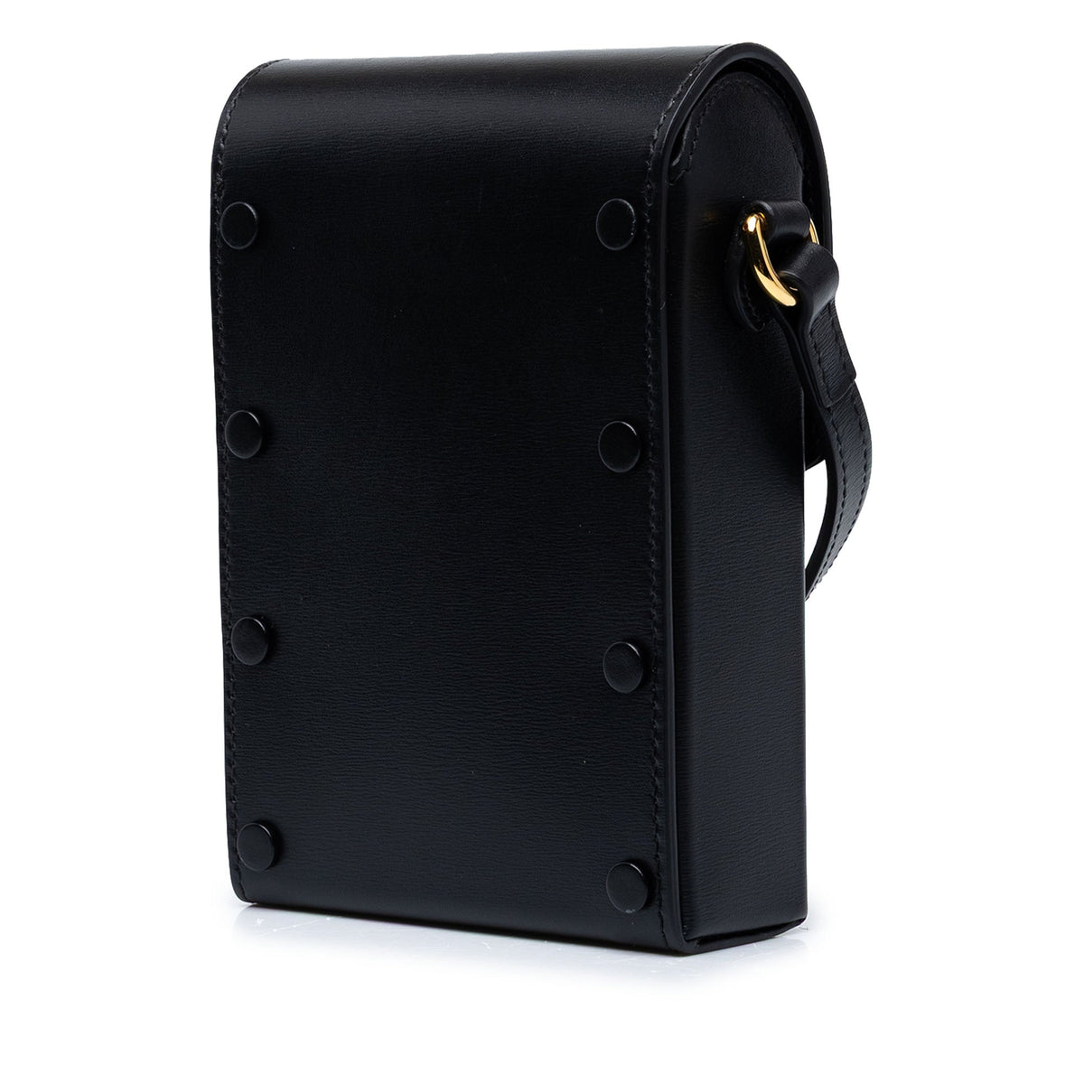 Gucci Mini Leather Horsebit 1955 Crossbody — Black