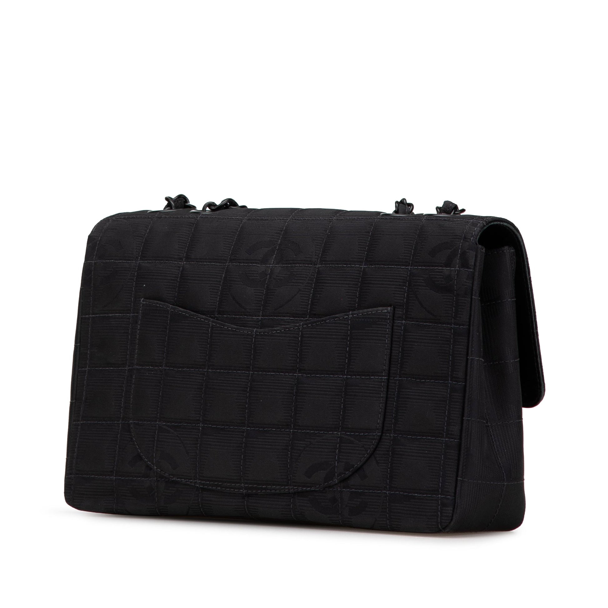 Chanel New Travel Line Medium Nylon Single Flap
