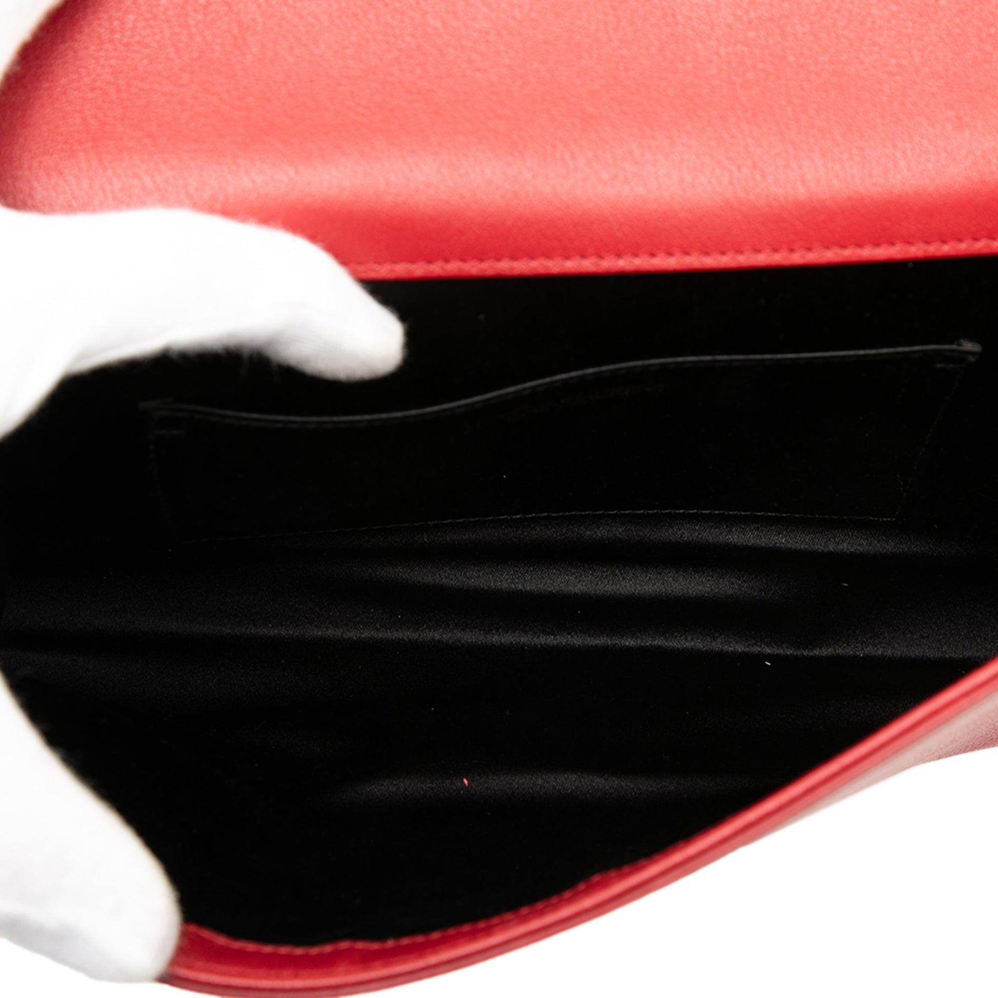Large Leather Belle de Jour Clutch