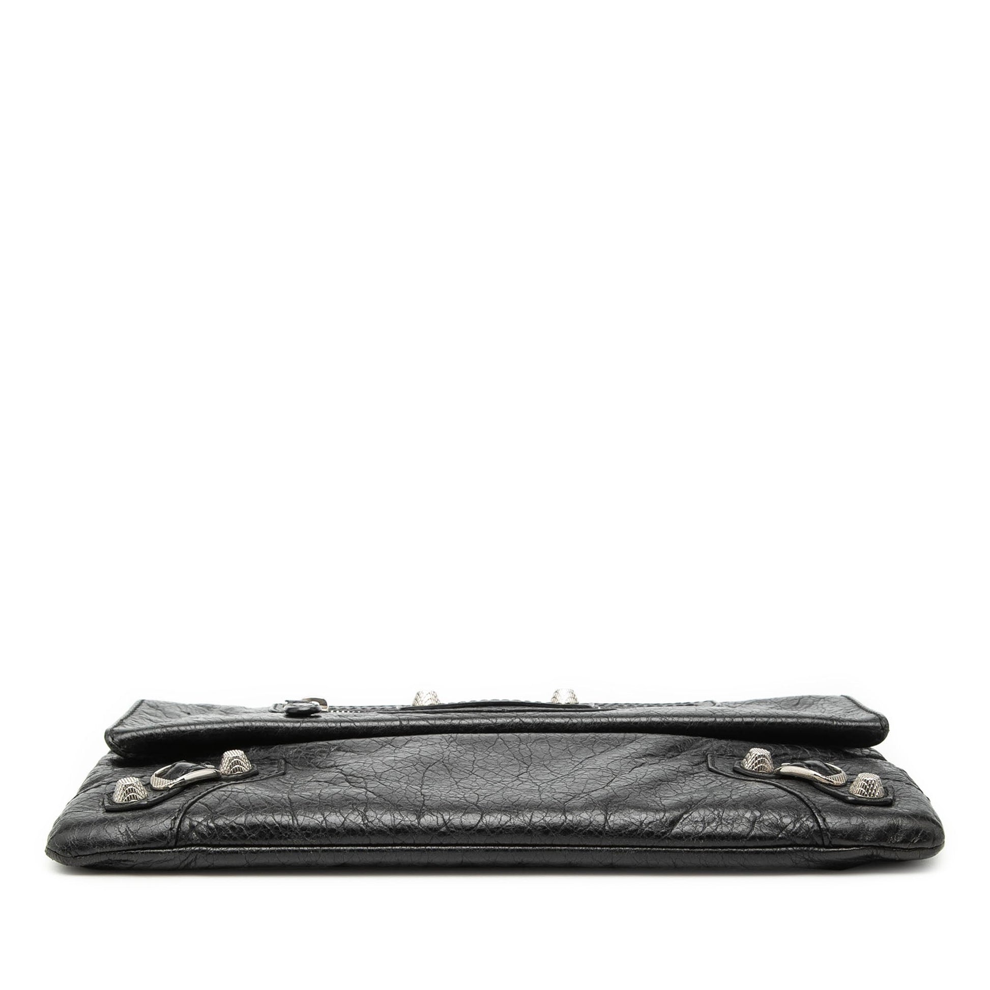 Lambskin Motocross Giant 12 Envelope Clutch