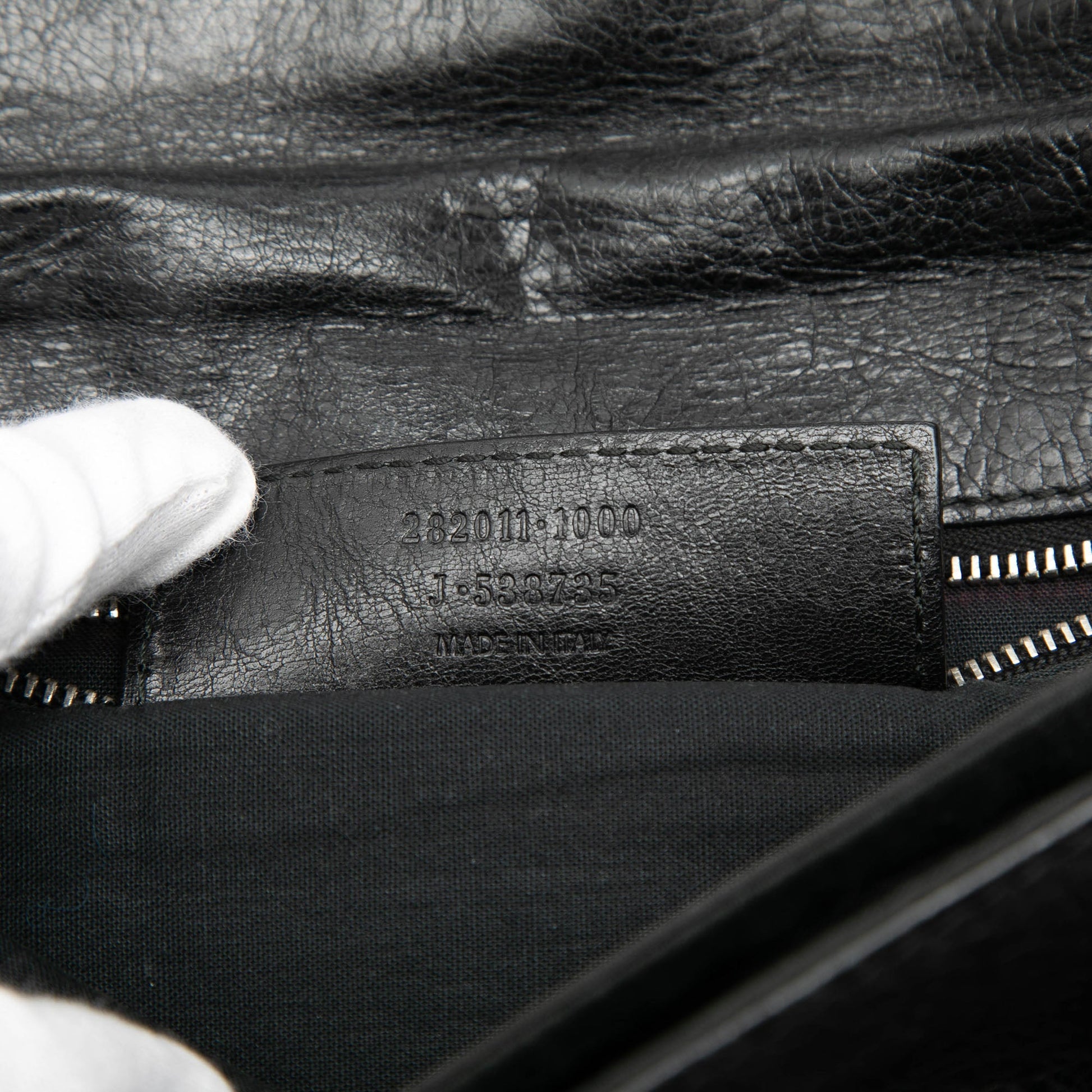 Lambskin Motocross Giant 12 Envelope Clutch