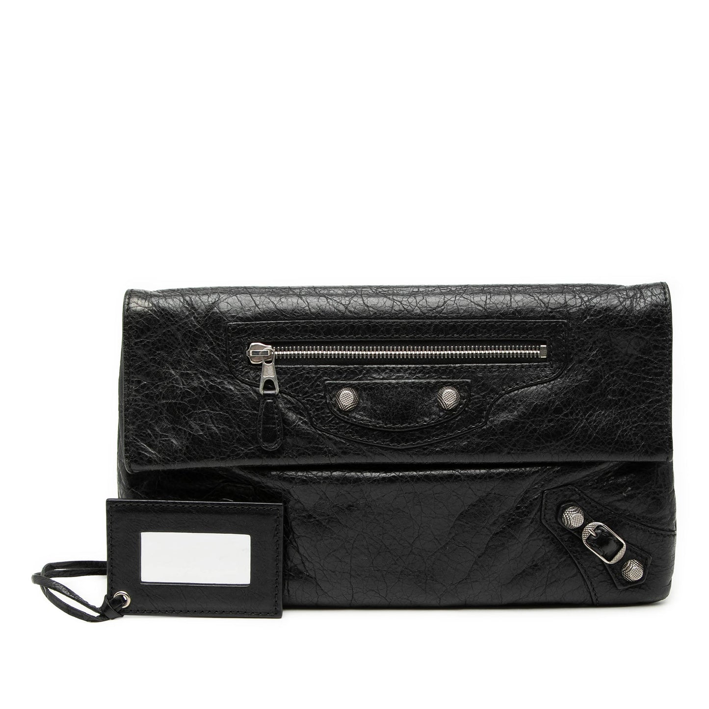 Lambskin Motocross Giant 12 Envelope Clutch