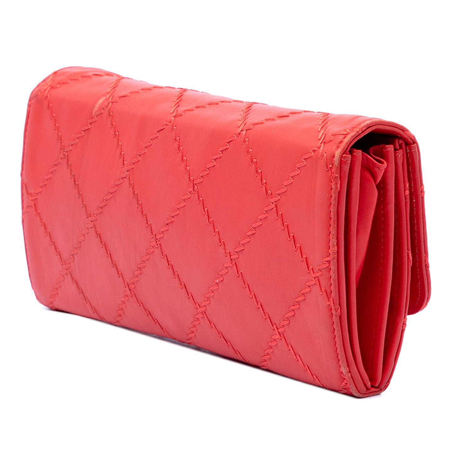 Chanel CC Quilted Lambskin Ultimate Stitch Wallet On Chain