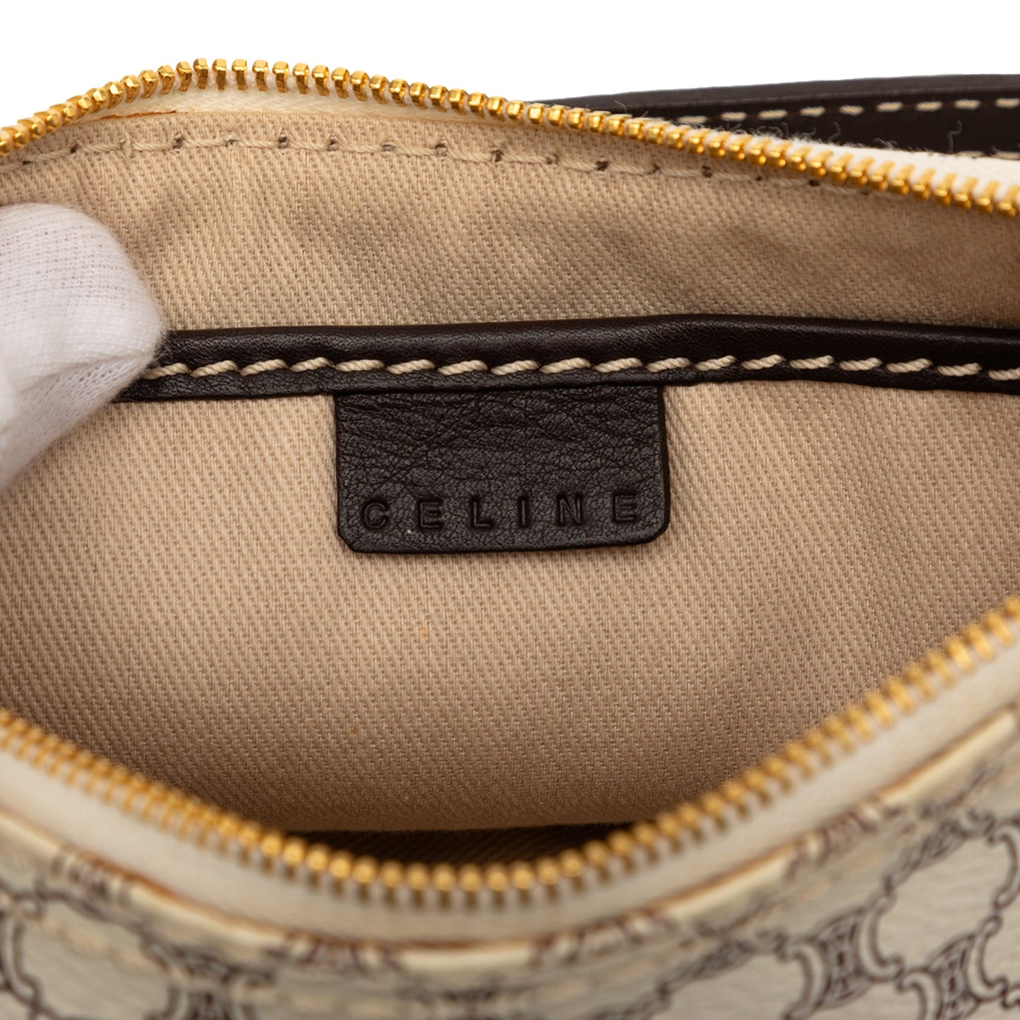 Macadam Coated Canvas Shoulder Bag