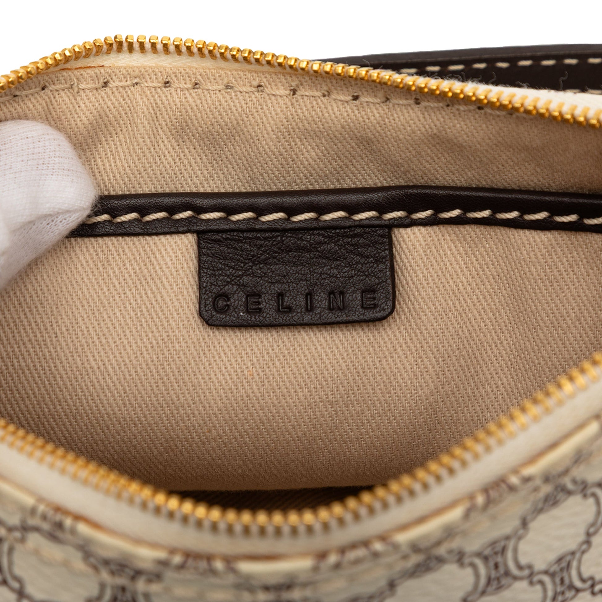 Macadam Coated Canvas Shoulder Bag