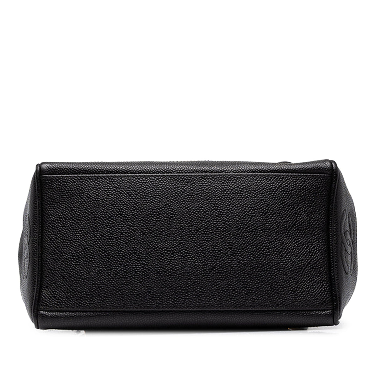 Chanel Triple CC Caviar Tote — Black