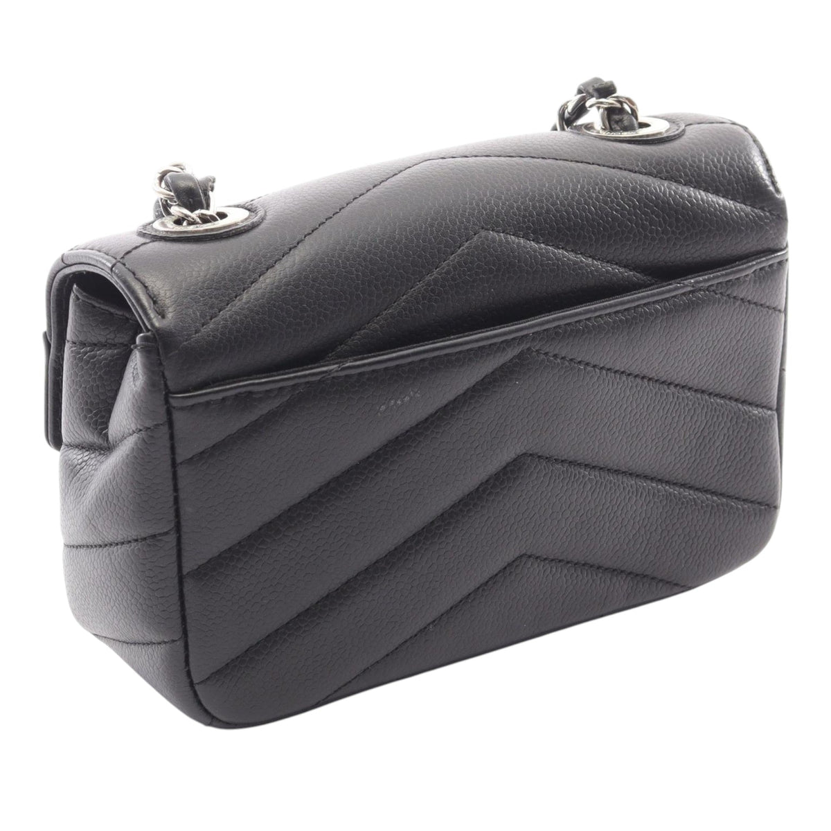 Chanel Mini Chevron Caviar Data Center Envelope Flap