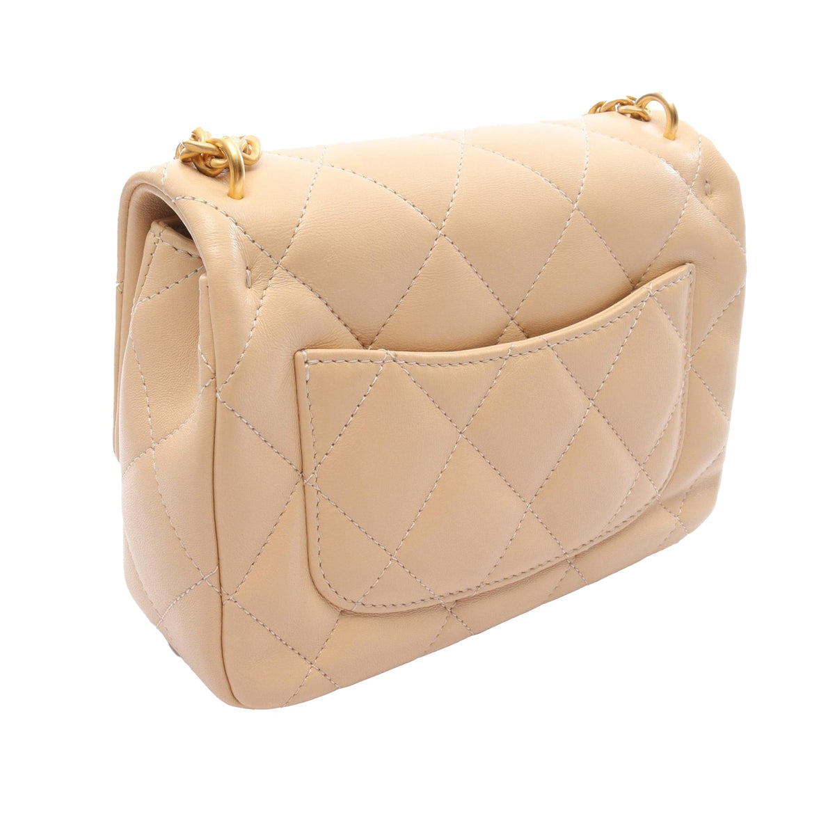 Chanel Mini Square Classic Lambskin Single Flap