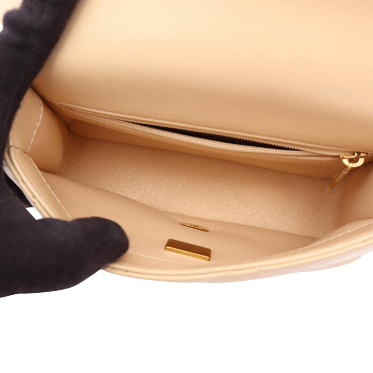 Chanel Mini Square Classic Lambskin Single Flap