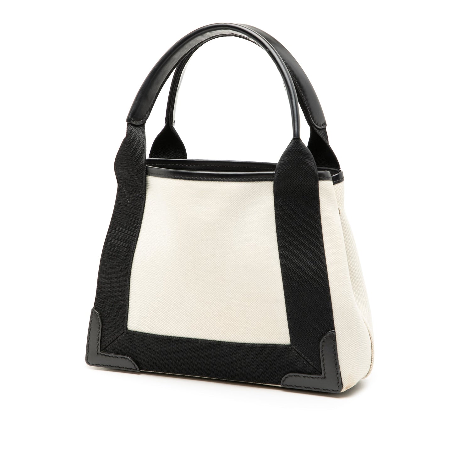 Balenciaga Canvas Navy Cabas XS