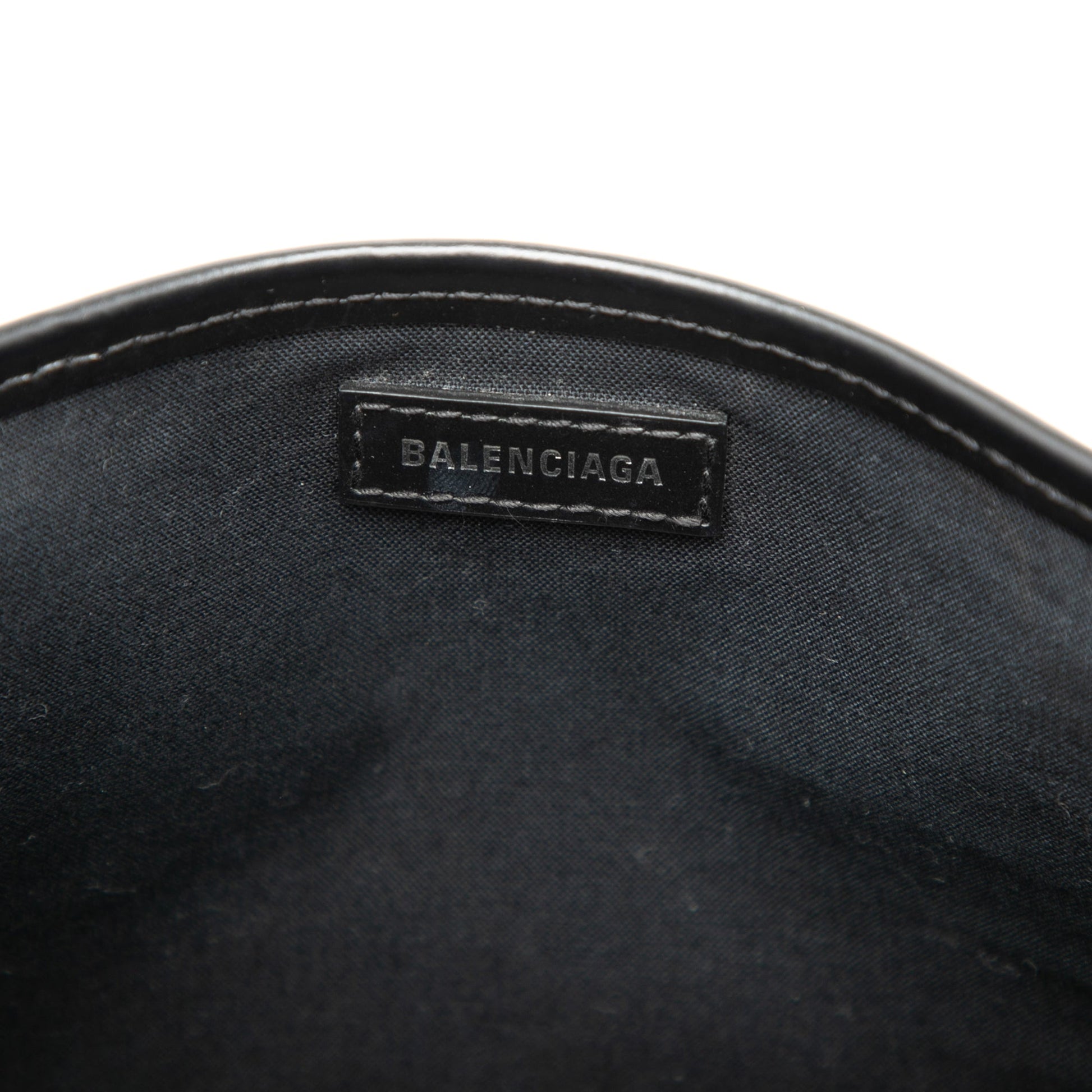 Balenciaga Canvas Navy Cabas XS