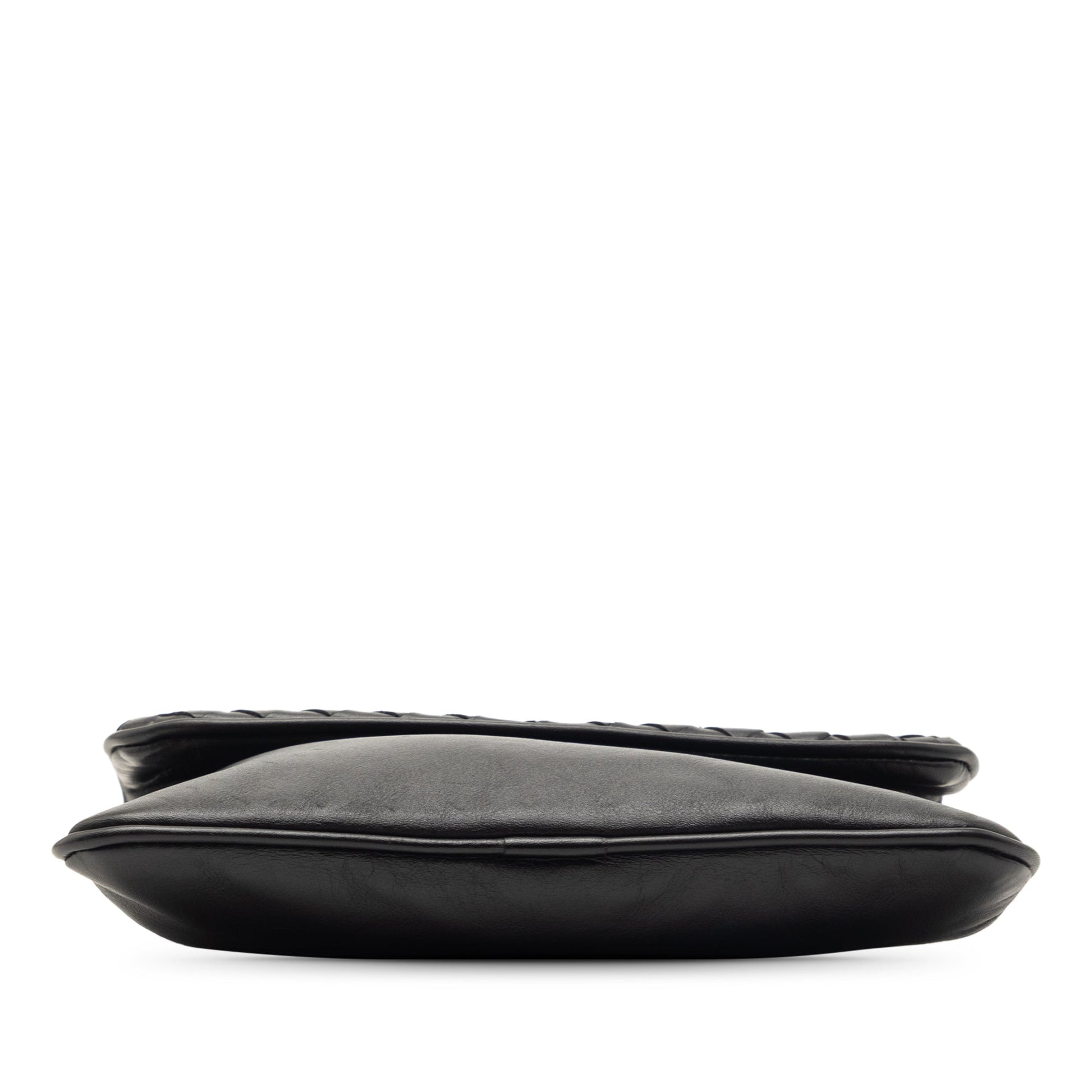 Bottega Veneta Intrecciato Trimmed Nappa Crossbody