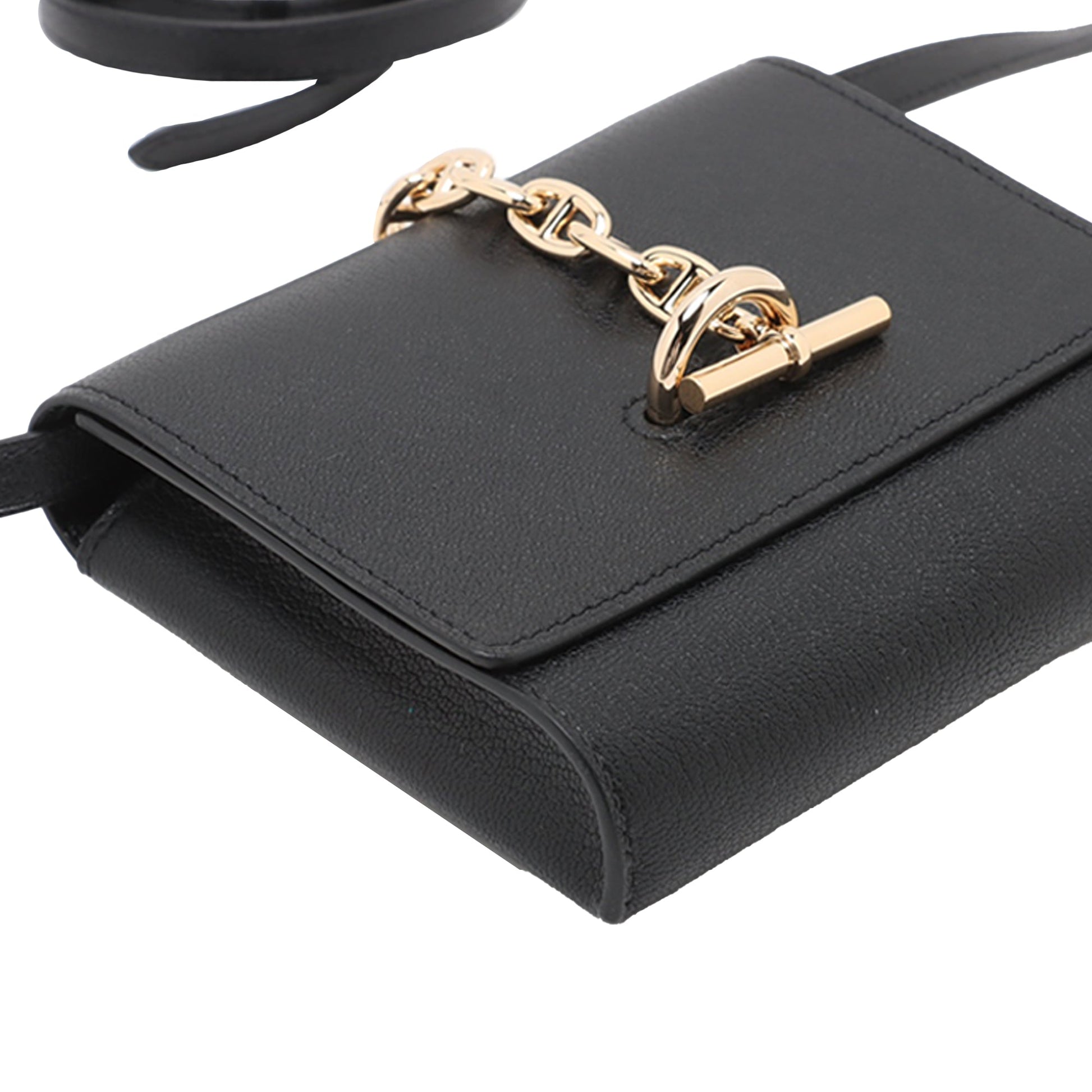 Hermès Chevre Mysore Chaine d Ancre Compact Wallet