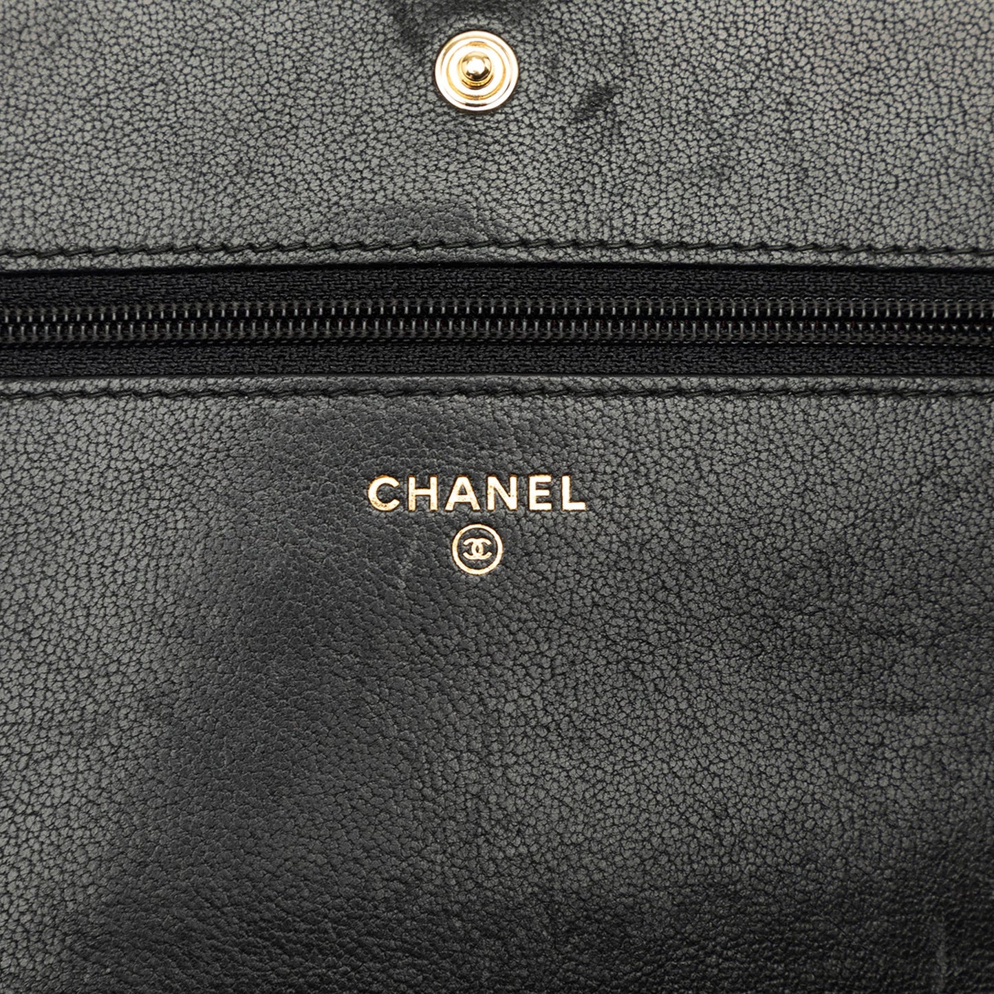 Chanel Quilted Lambskin Mademoiselle Wallet on Chain