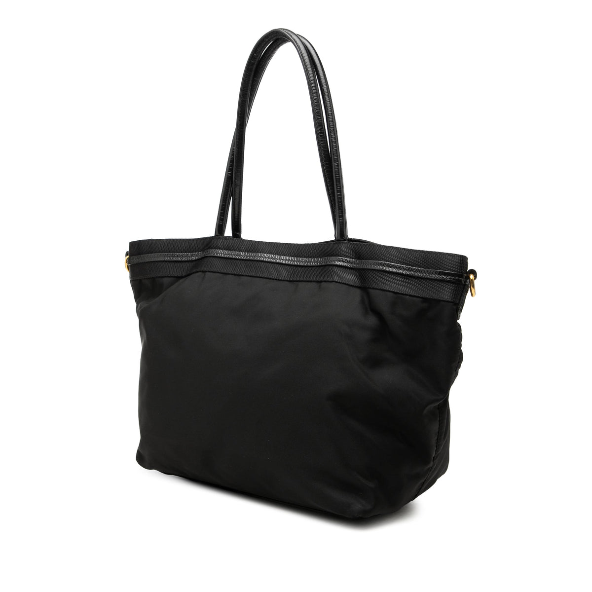 Prada Tessuto Canapa Logo Satchel