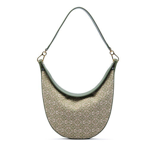 LOEWE Anagram Canvas Luna Hobo