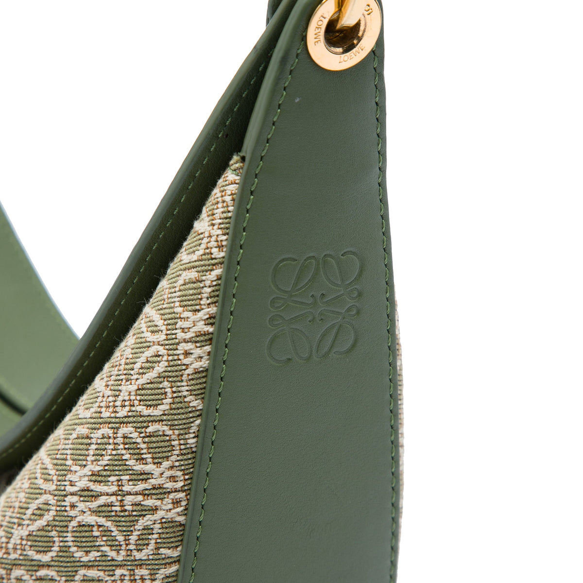 LOEWE Anagram Canvas Luna Hobo