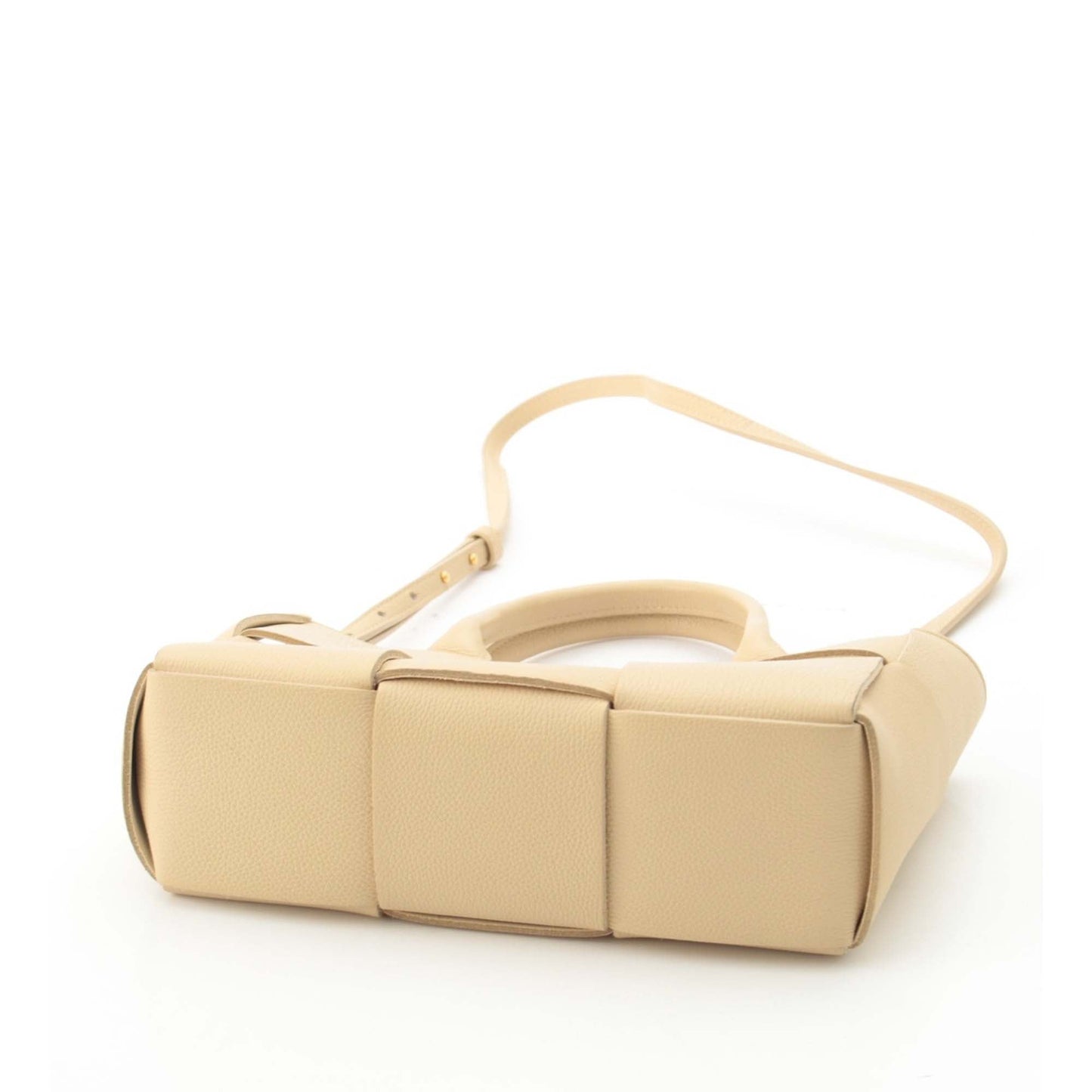 Bottega Veneta Small Lambskin Maxi Intreccio Arco Tote