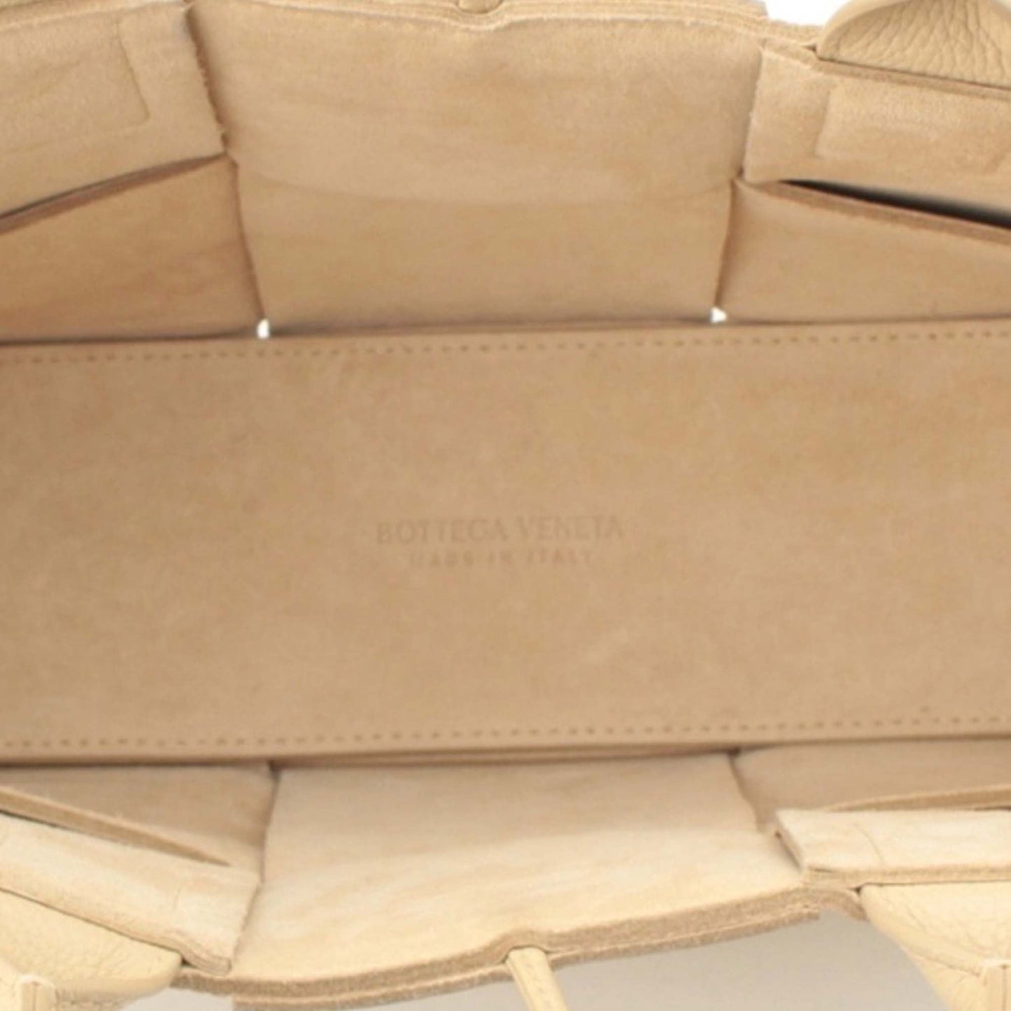 Bottega Veneta Small Lambskin Maxi Intreccio Arco Tote