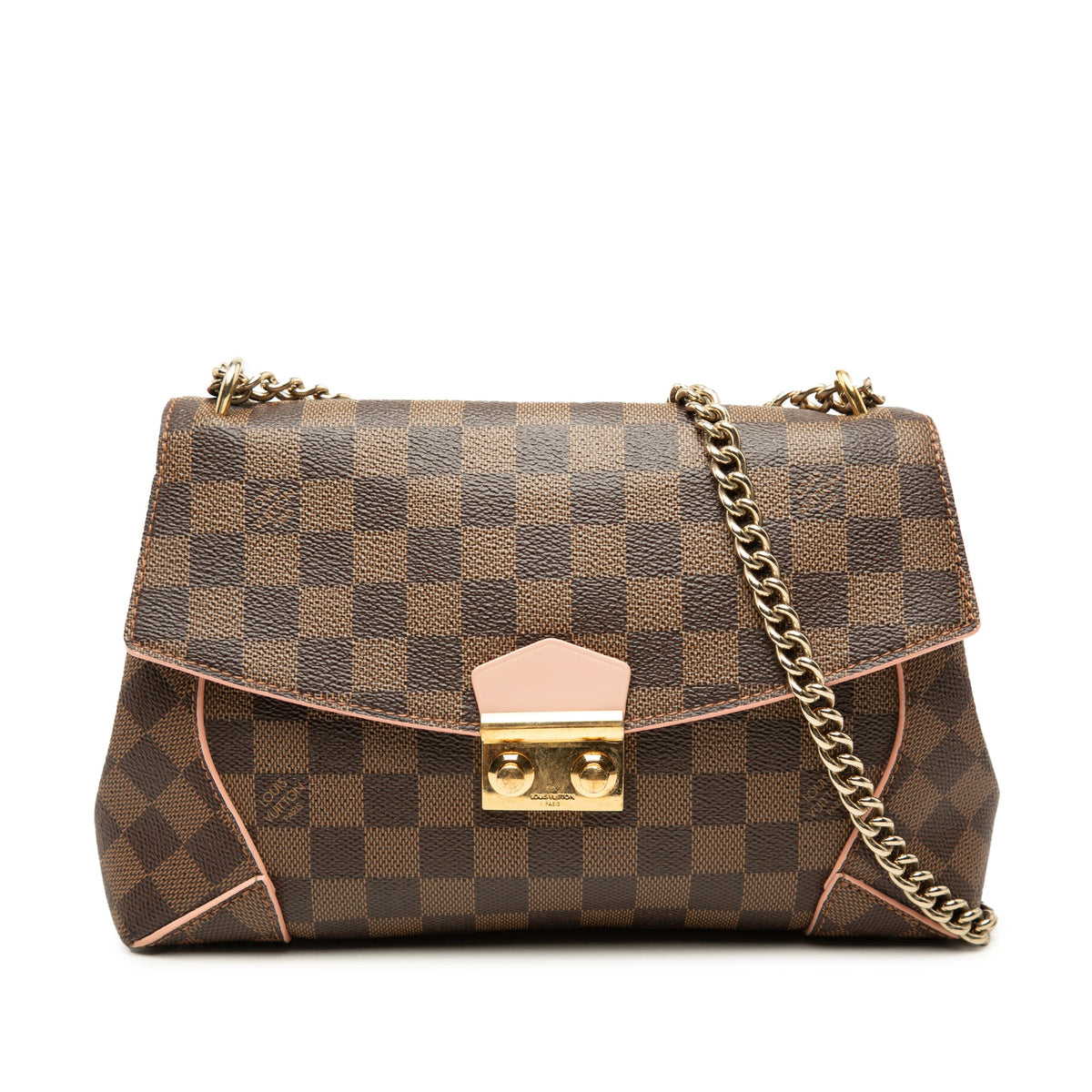 Louis Vuitton Damier Ebene Caissa Clutch