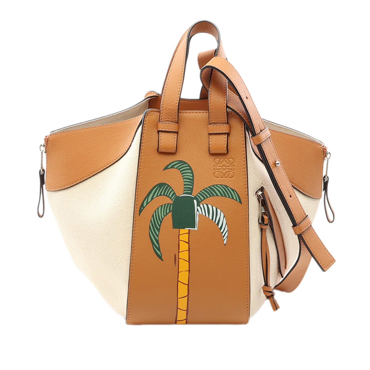 LOEWE x Ken Price Small Hammock La Palme — Brown