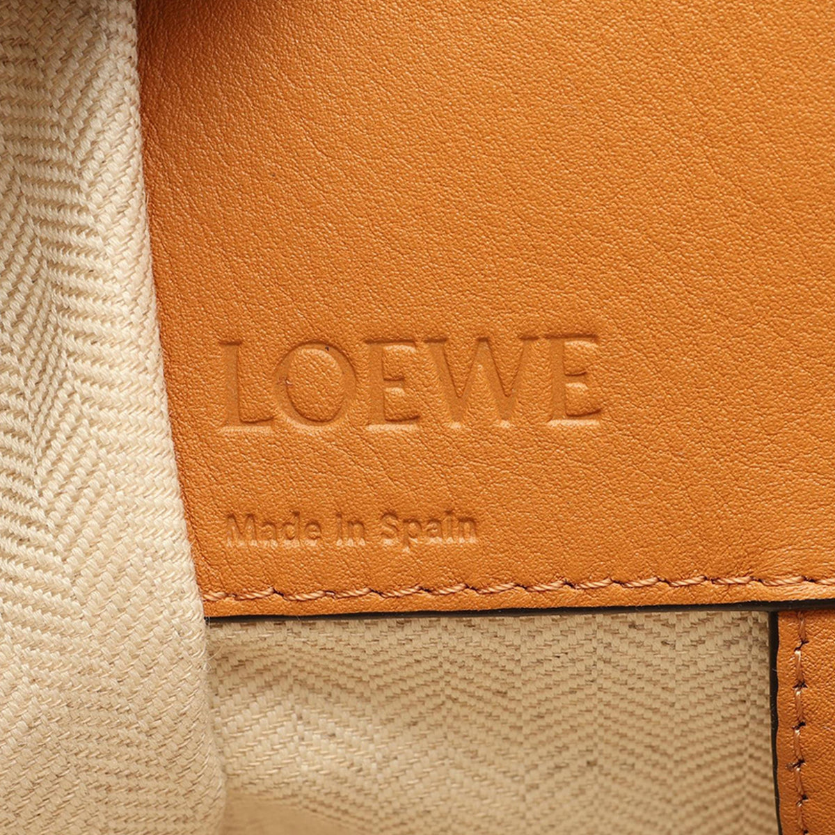LOEWE x Ken Price Small Hammock La Palme — Brown