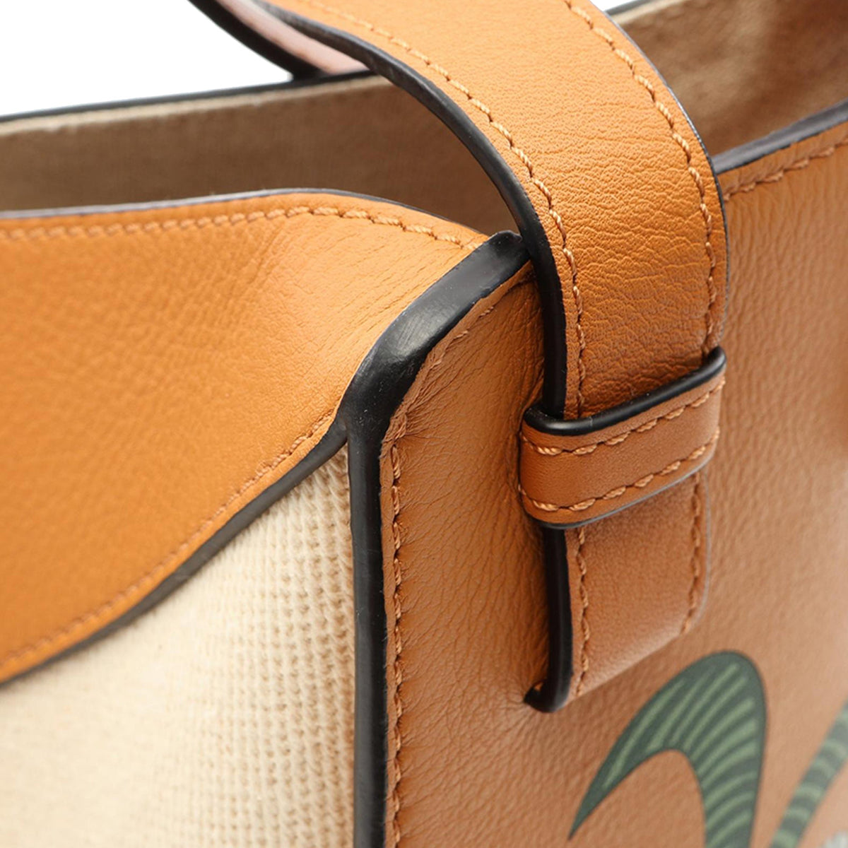 LOEWE x Ken Price Small Hammock La Palme — Brown