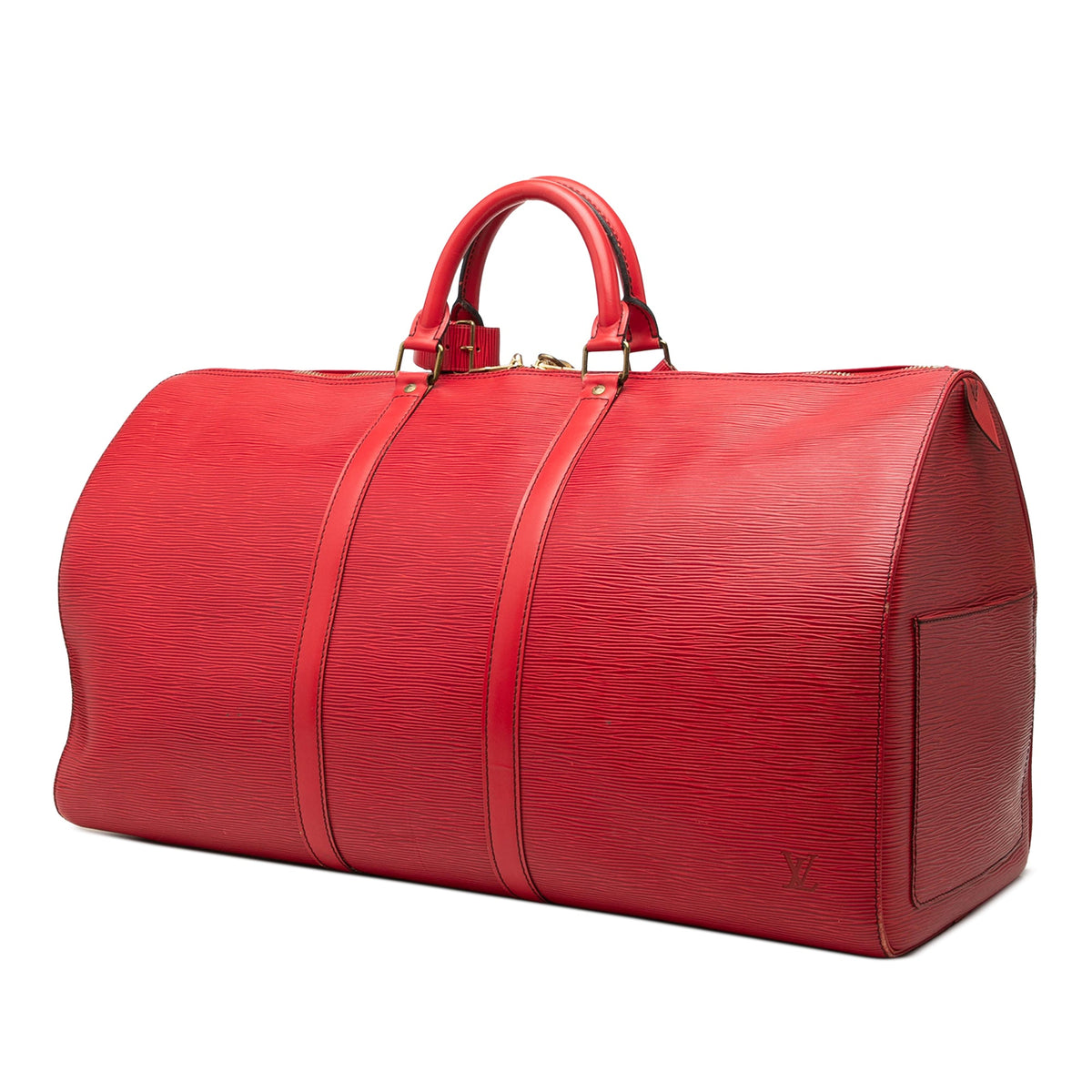 Louis Vuitton Epi Keepall 55 — Red