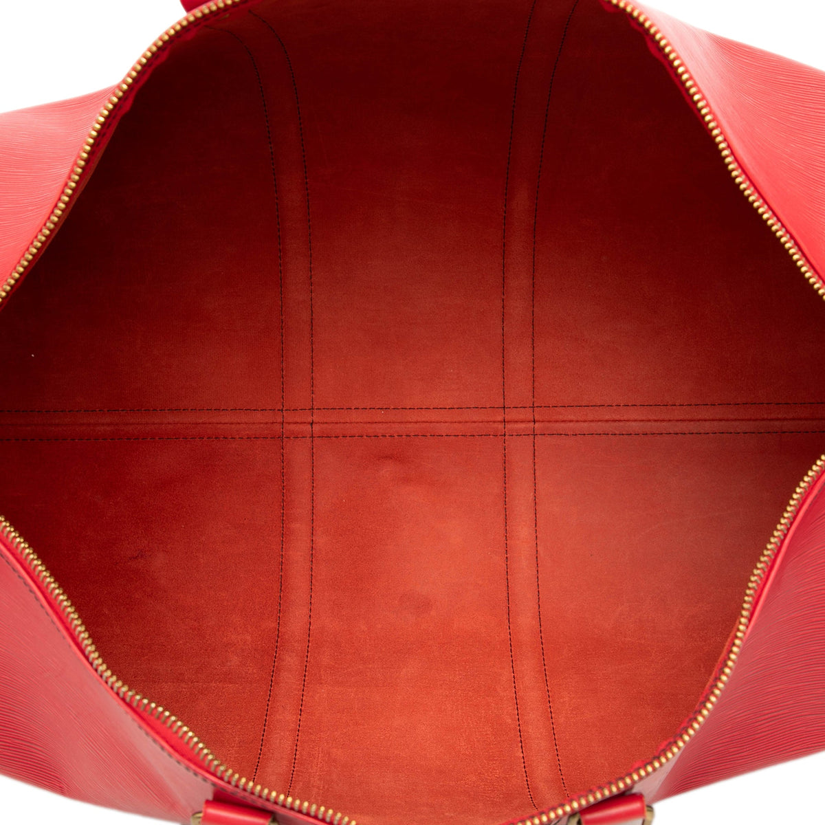 Louis Vuitton Epi Keepall 55 — Red
