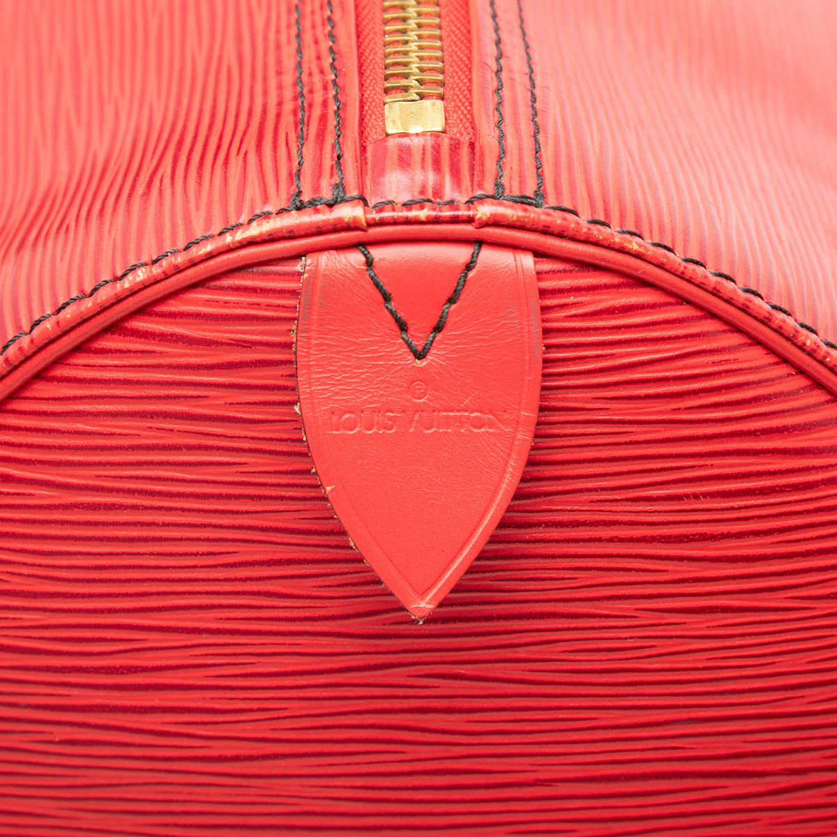 Louis Vuitton Epi Keepall 55 — Red