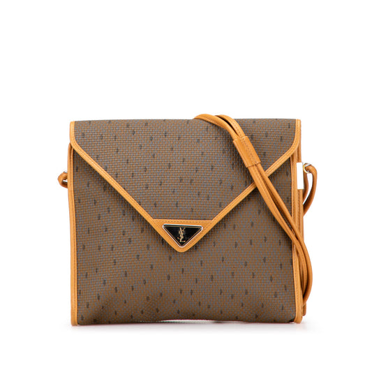 Saint Laurent PVC Flap Crossbody
