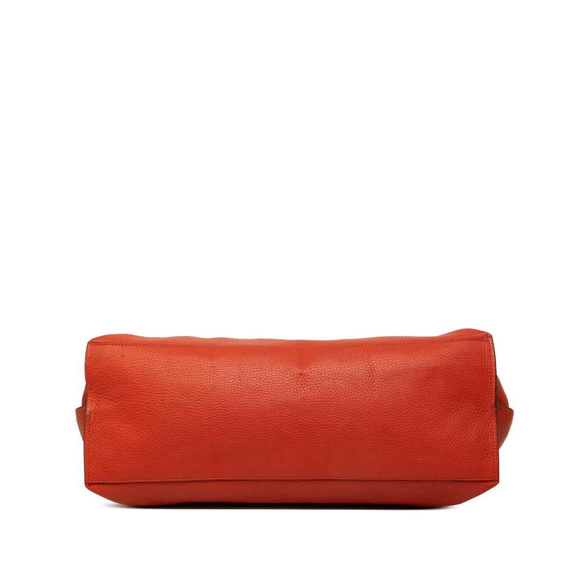 Gucci Large Calfskin Bamboo Daily Satchel — Orange