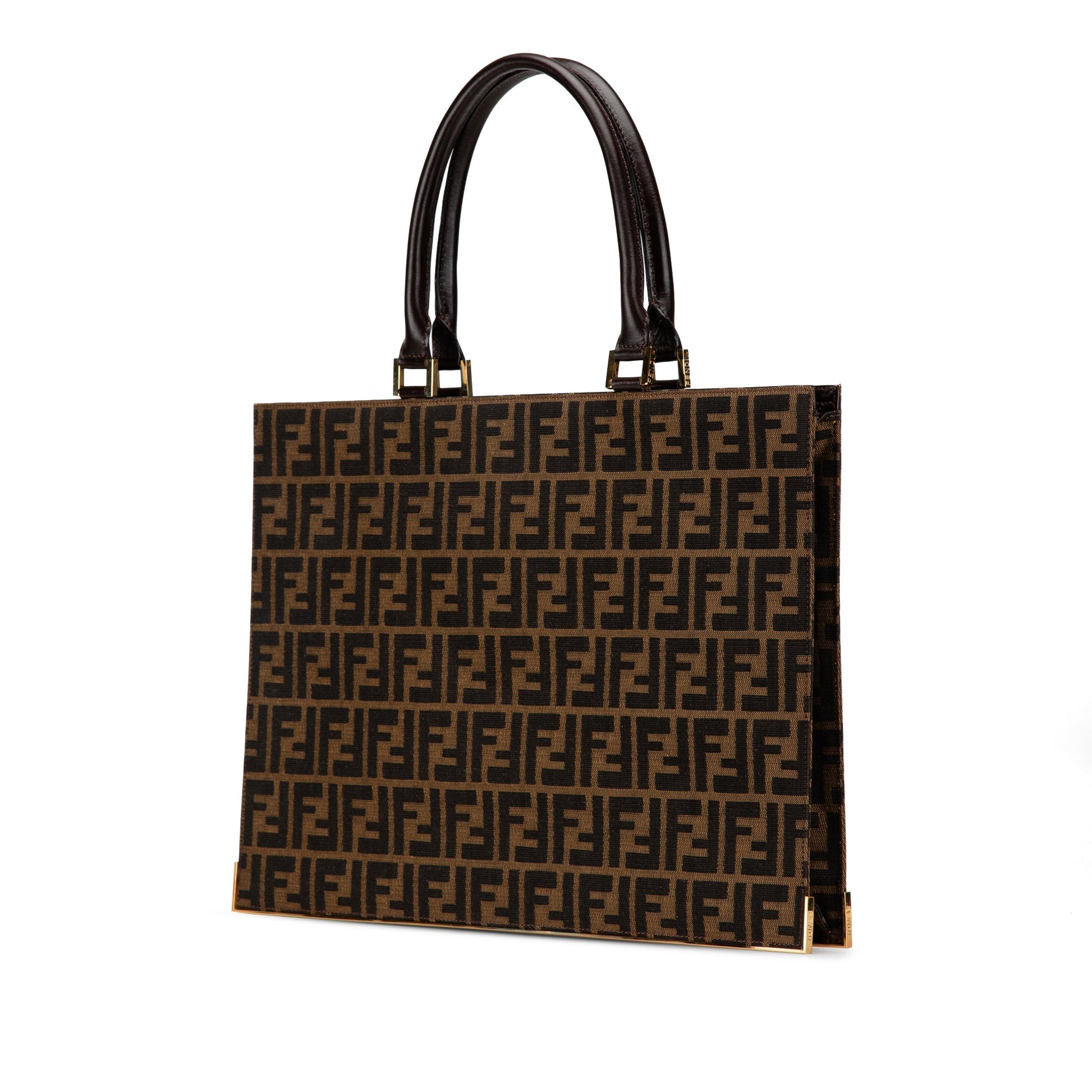 Fendi Zucca Canvas Tote Bag