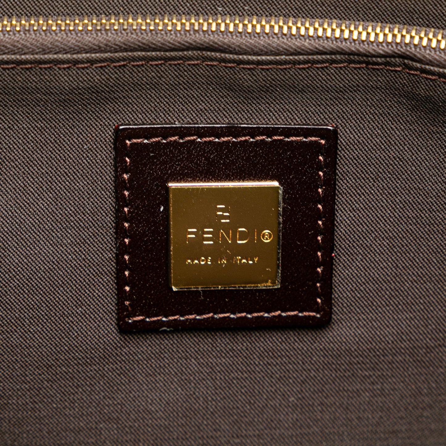 Fendi Zucca Canvas Tote Bag