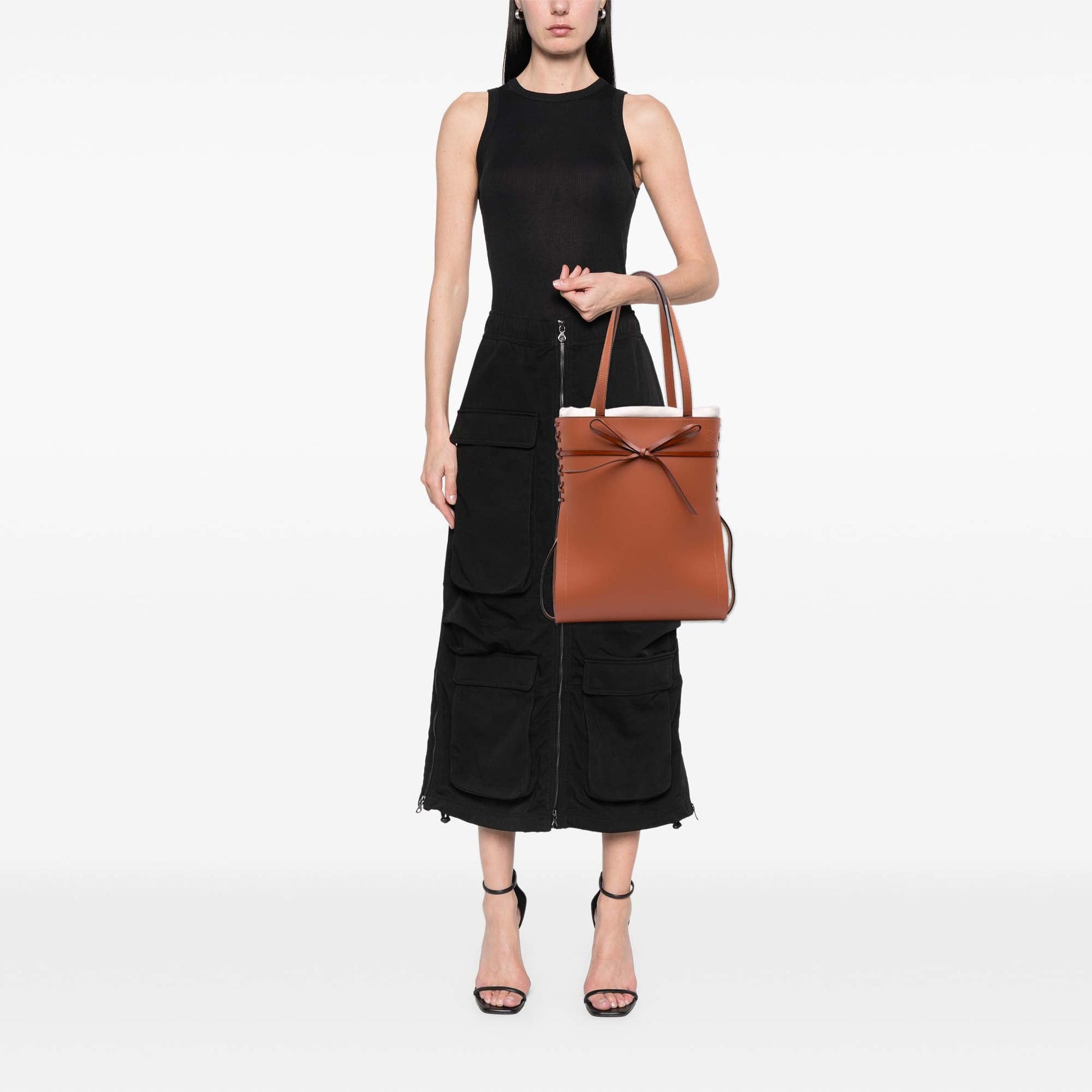 LOEWE Leather Ikebana Tote