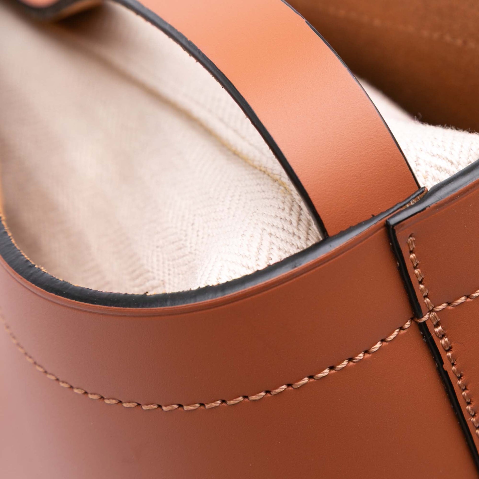 LOEWE Leather Ikebana Tote