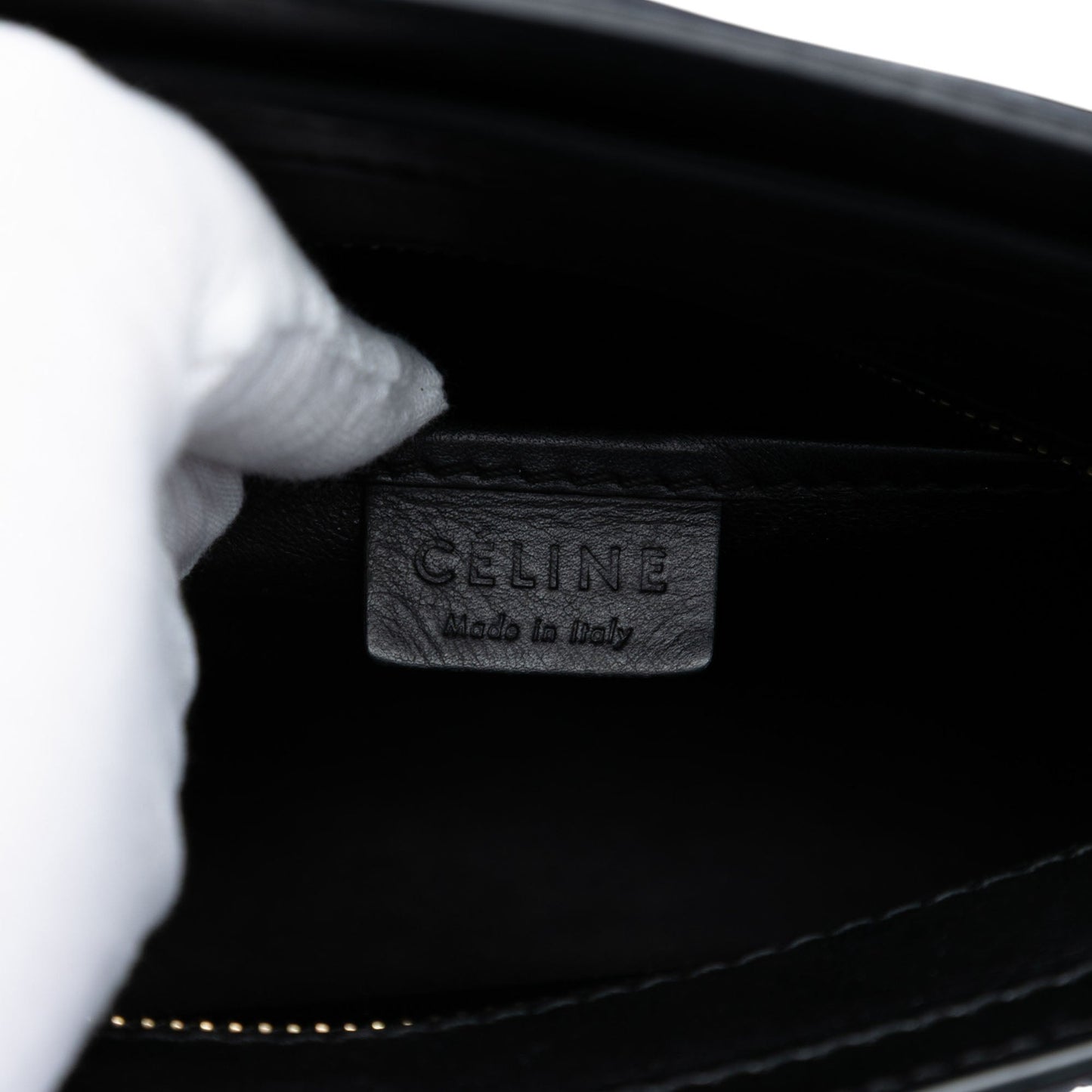 Celine Nano Tricolor Leather Luggage Tote