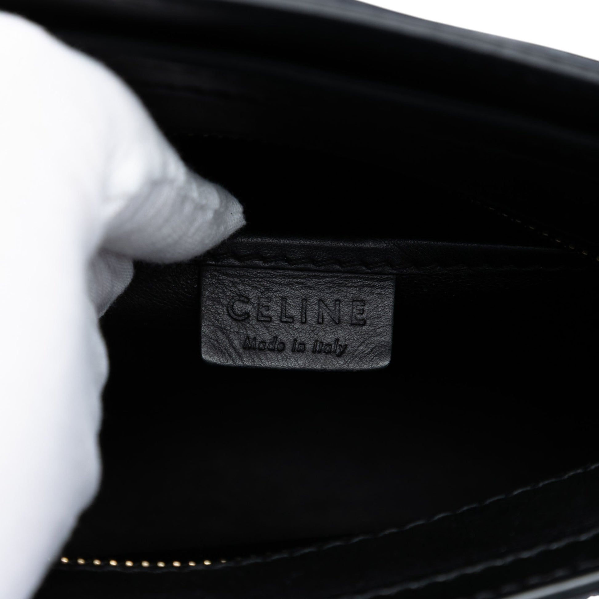 Celine Nano Tricolor Leather Luggage Tote