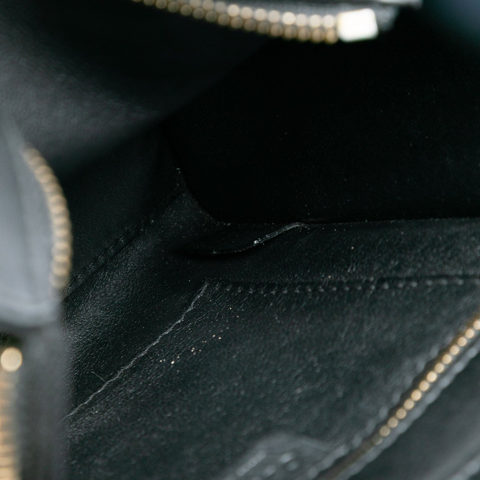 Celine Nano Tricolor Leather Luggage Tote