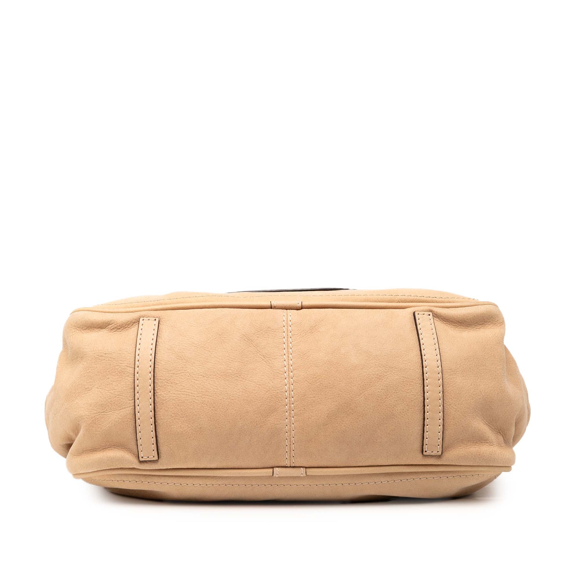 LOEWE Nubuck Anagram Madrid Fringe Shoulder Bag