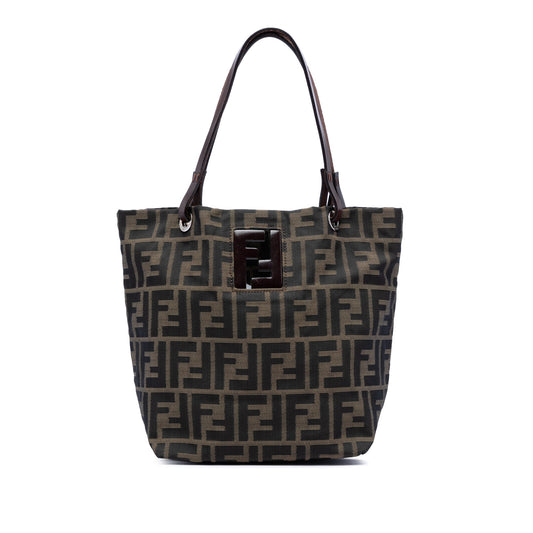 Fendi Zucca Canvas Handbag
