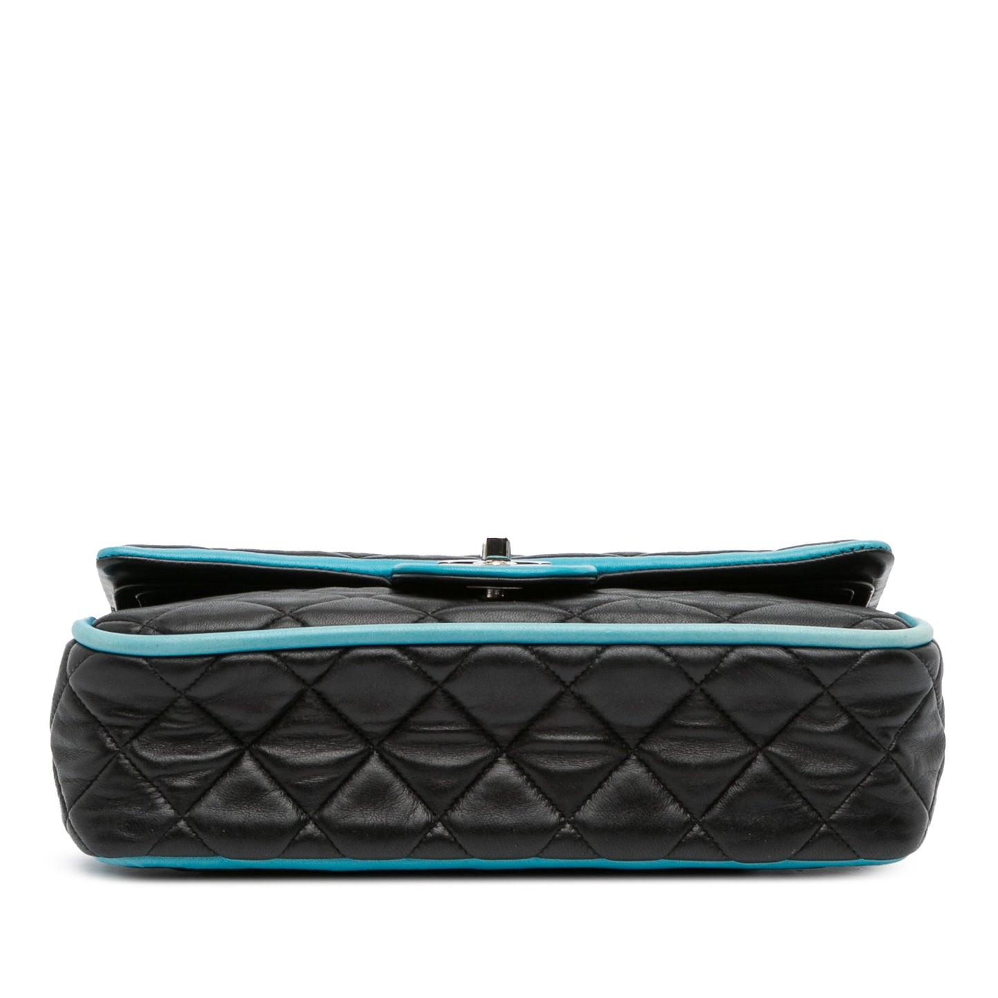 Chanel Medium Classic Bicolor Lambskin Double Flap