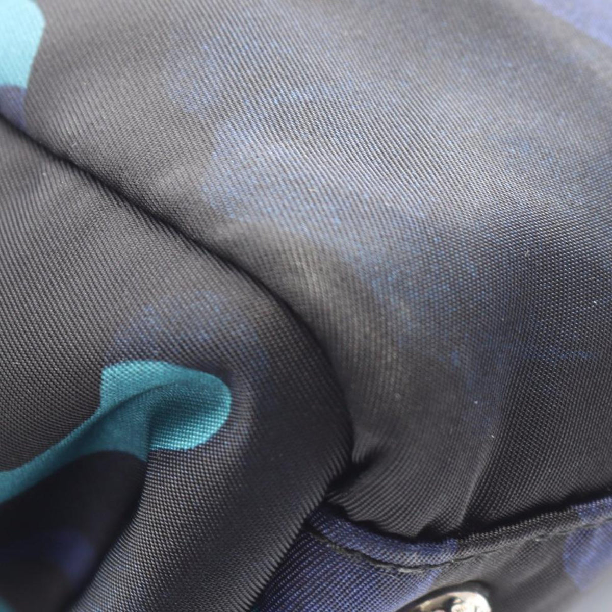 Prada Stampato Satchel — Blue